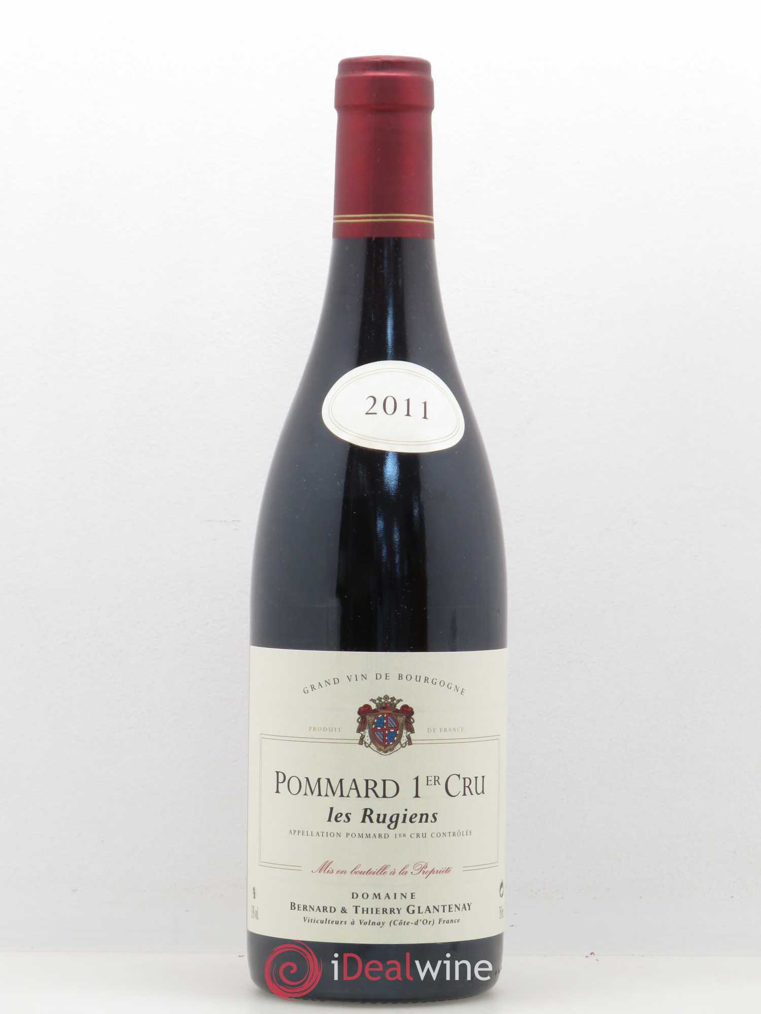 Pommard 1er Cru Les Rugiens Bernard et Thierry Glantenay (Domaine) 2011 - Lot de 1 bouteille - 0