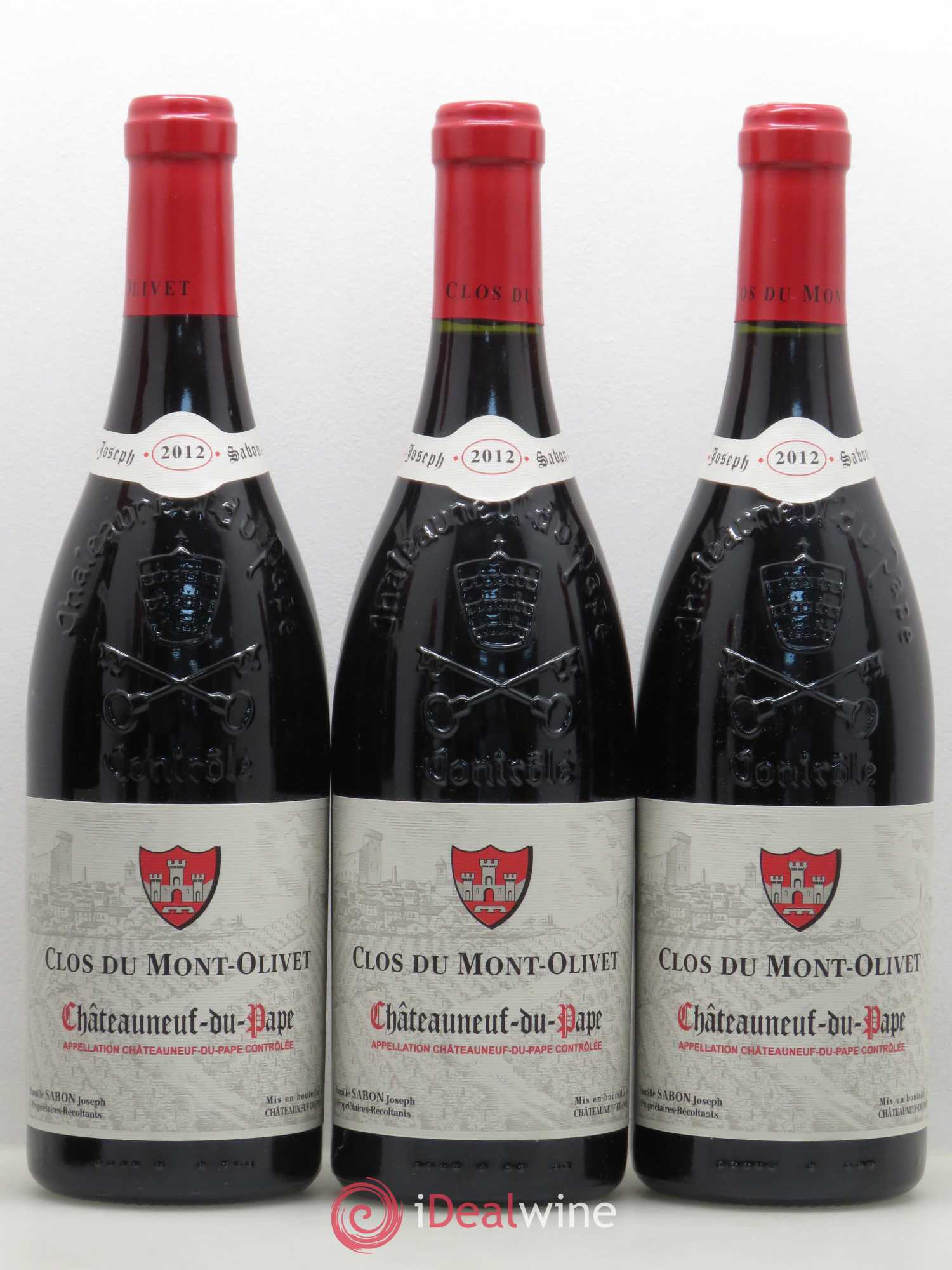 Châteauneuf-du-Pape Clos du Mont-Olivet 2012 - Lot de 6 bouteilles - 2