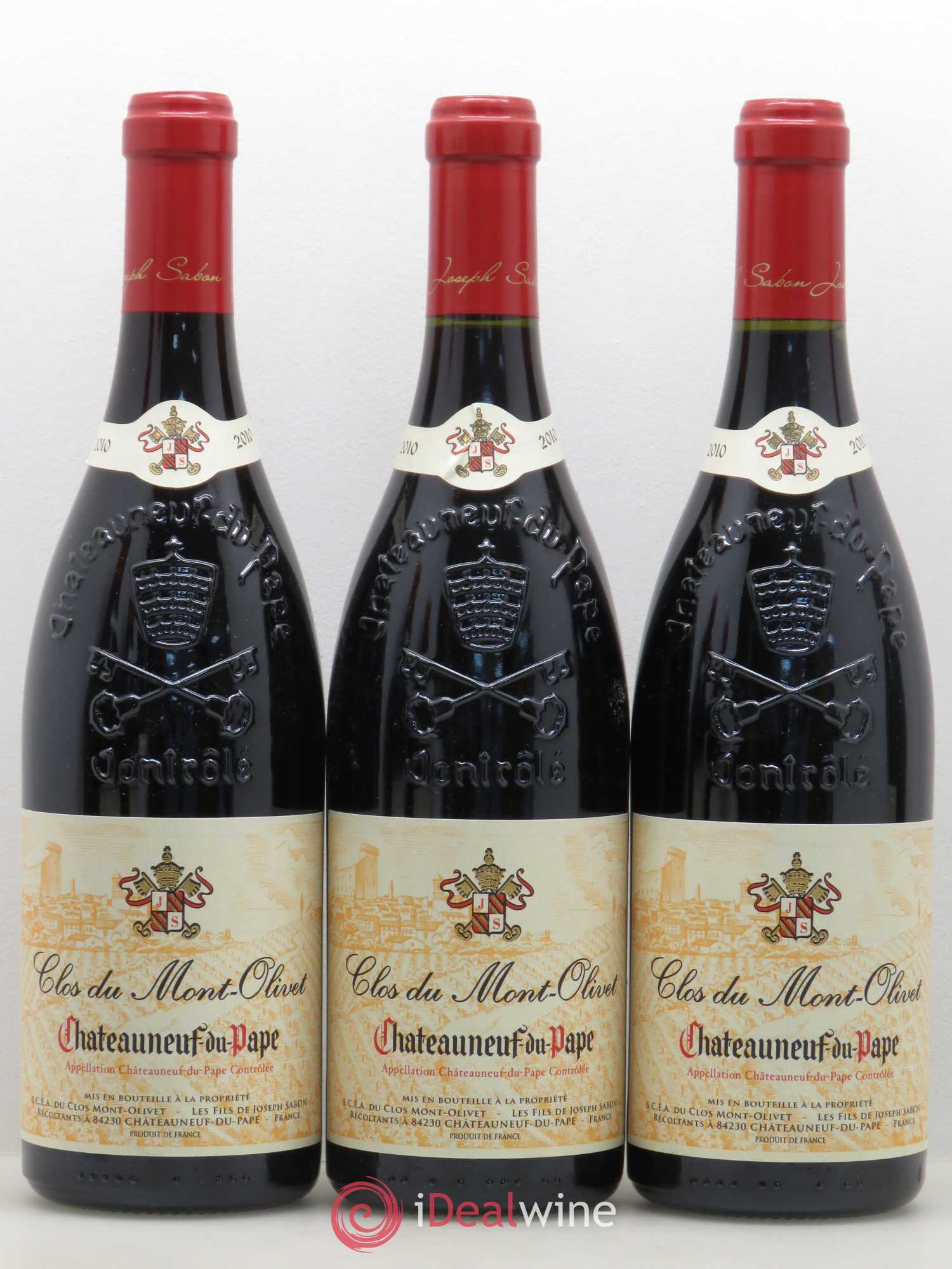 Châteauneuf-du-Pape Clos du Mont-Olivet 2010 - Lot de 6 bouteilles - 2