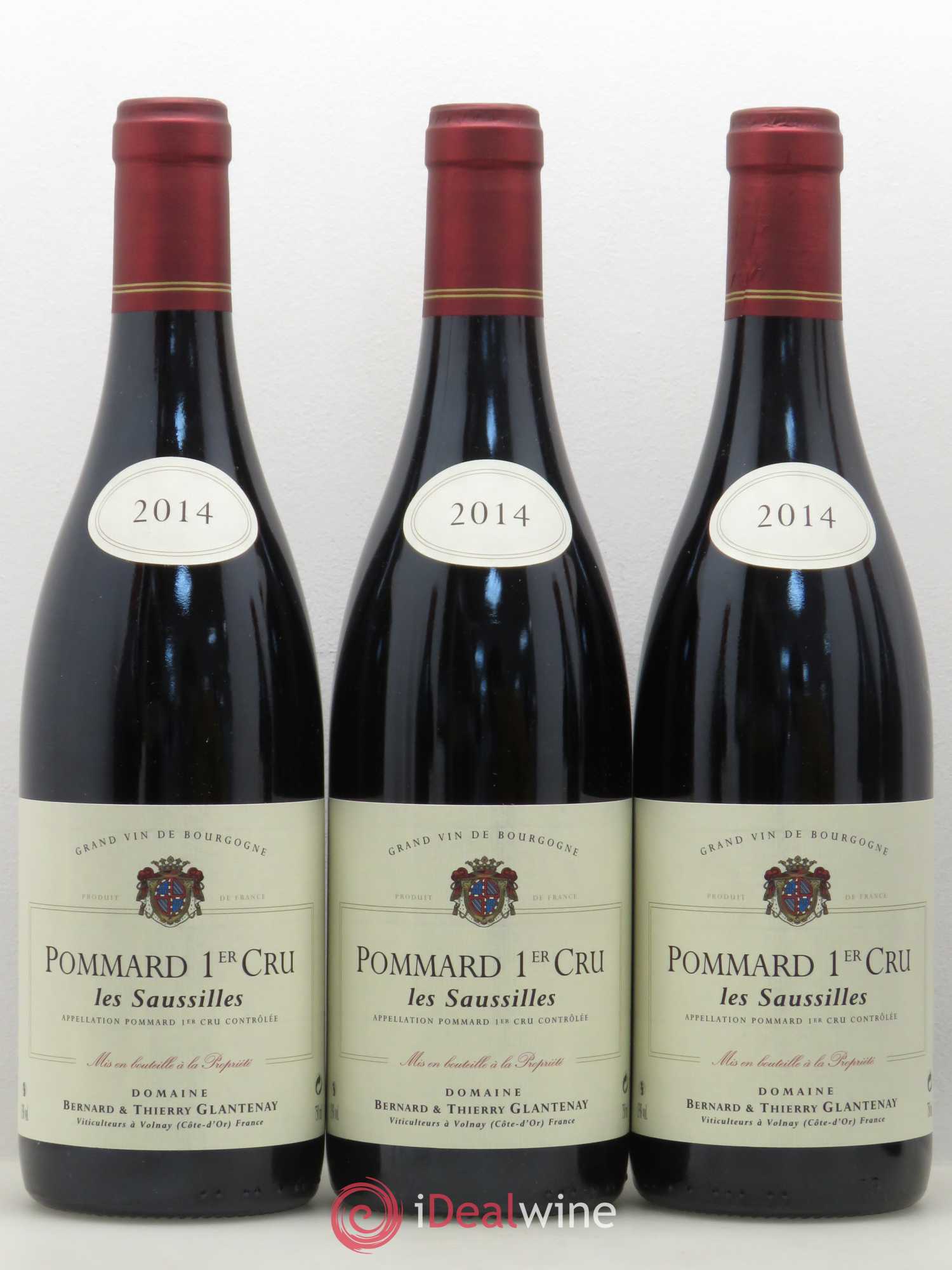 Pommard 1er Cru Les Saussilles Bernard et Thierry Glantenay (Domaine) 2014 - Lot de 6 bouteilles - 2