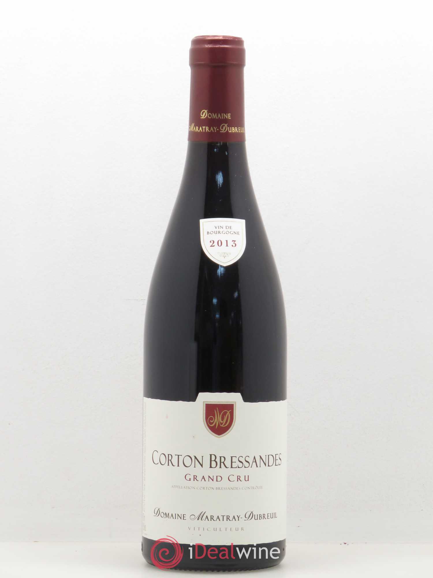 Corton Grand Cru Bressandes Domaine Maratray Dubreuil 2013 - Posten von 1 Flasche - 0