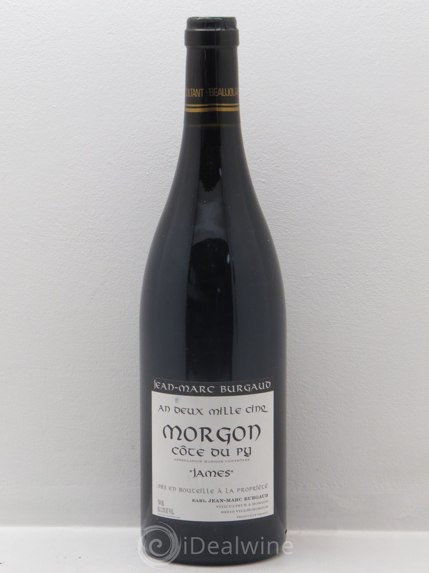 Morgon Côte du Py James Jean-Marc Burgaud (Domaine) 2005 - Lot de 6 bouteilles - 0