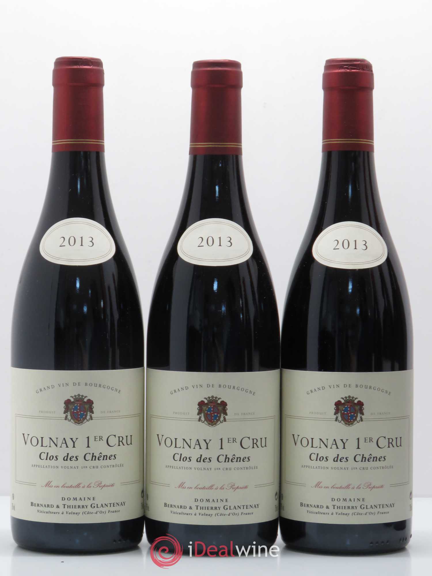Volnay 1er Cru Clos des Chênes Bernard et Thierry Glantenay (Domaine) 2013 - Lot de 6 bouteilles - 2