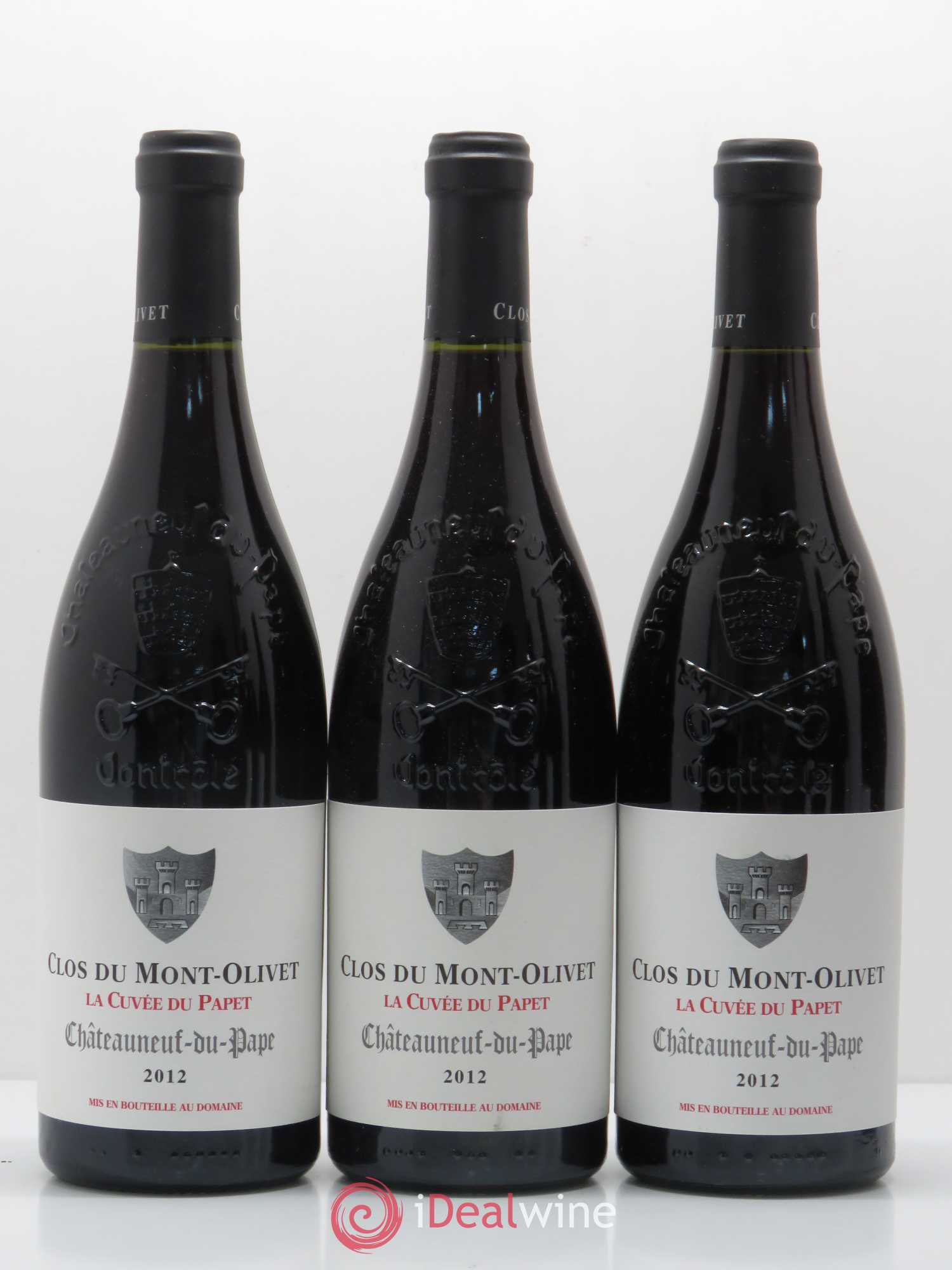 Châteauneuf-du-Pape Cuvée du Papet Clos du Mont-Olivet 2012 - Lot de 6 bouteilles - 1