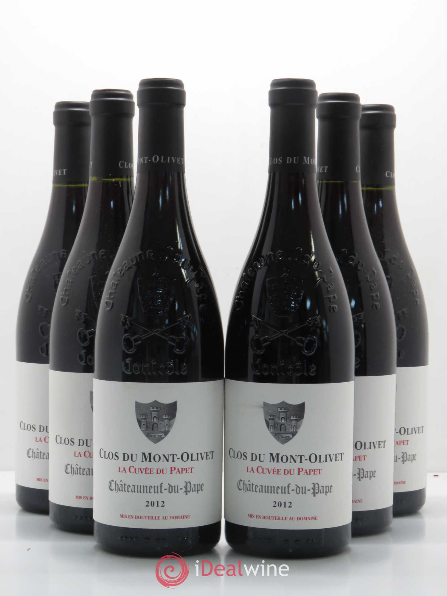 Châteauneuf-du-Pape Cuvée du Papet Clos du Mont-Olivet 2012 - Lot de 6 bouteilles - 0