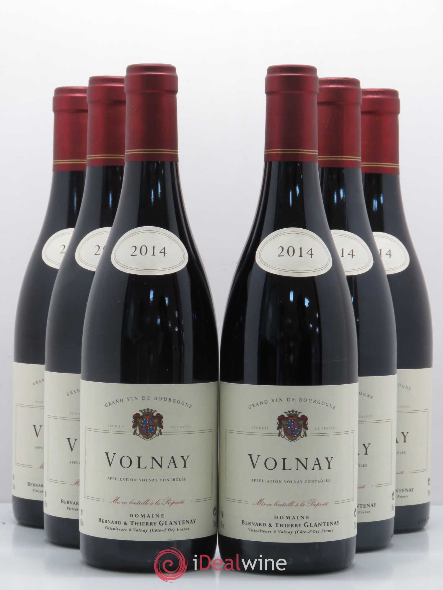 Volnay Bernard et Thierry Glantenay (Domaine) 2014 - Lot de 6 bouteilles - 0