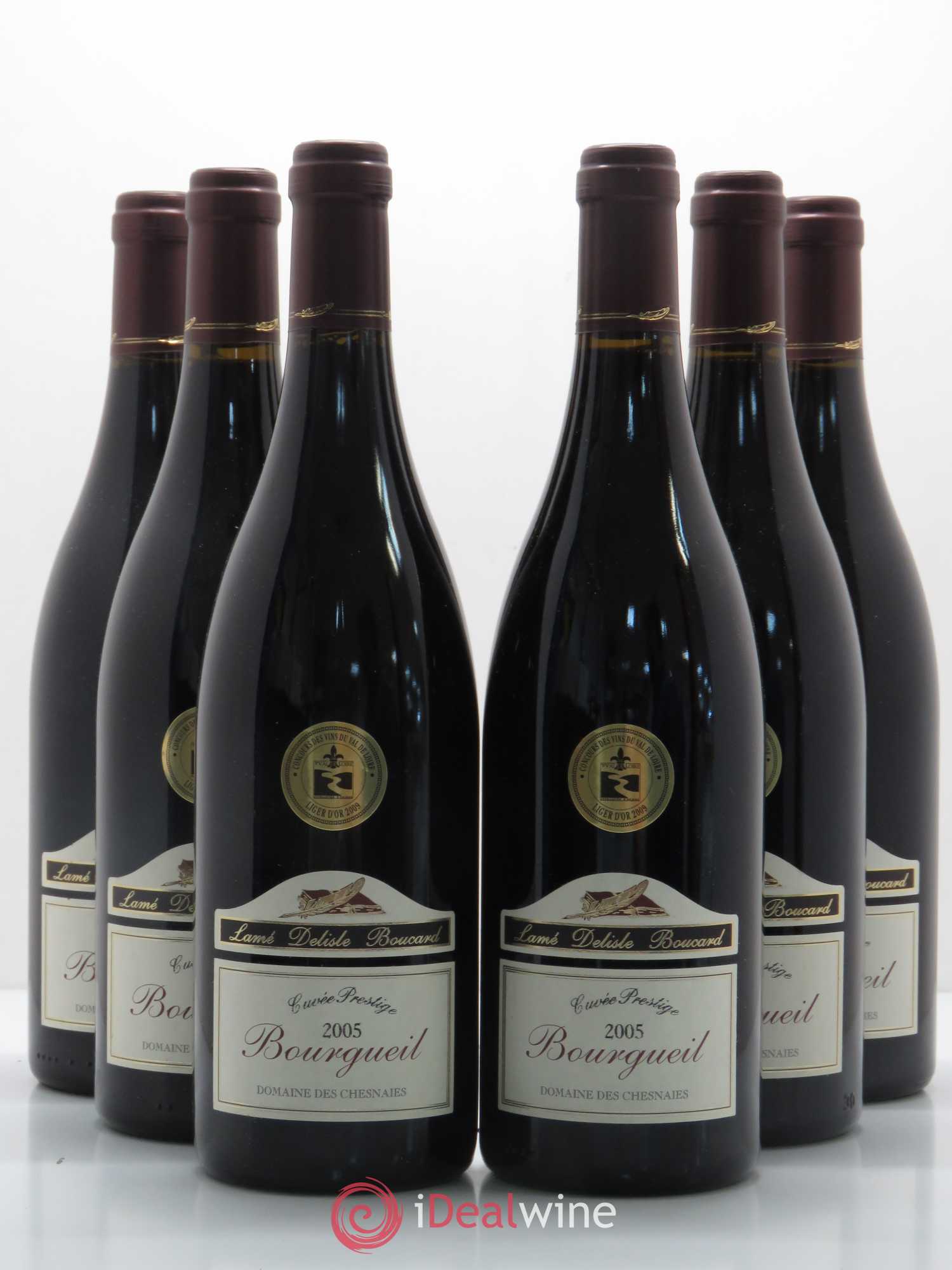 Bourgueil Prestige Domaine des Chesnaies 2005 - Lot de 6 bouteilles - 0