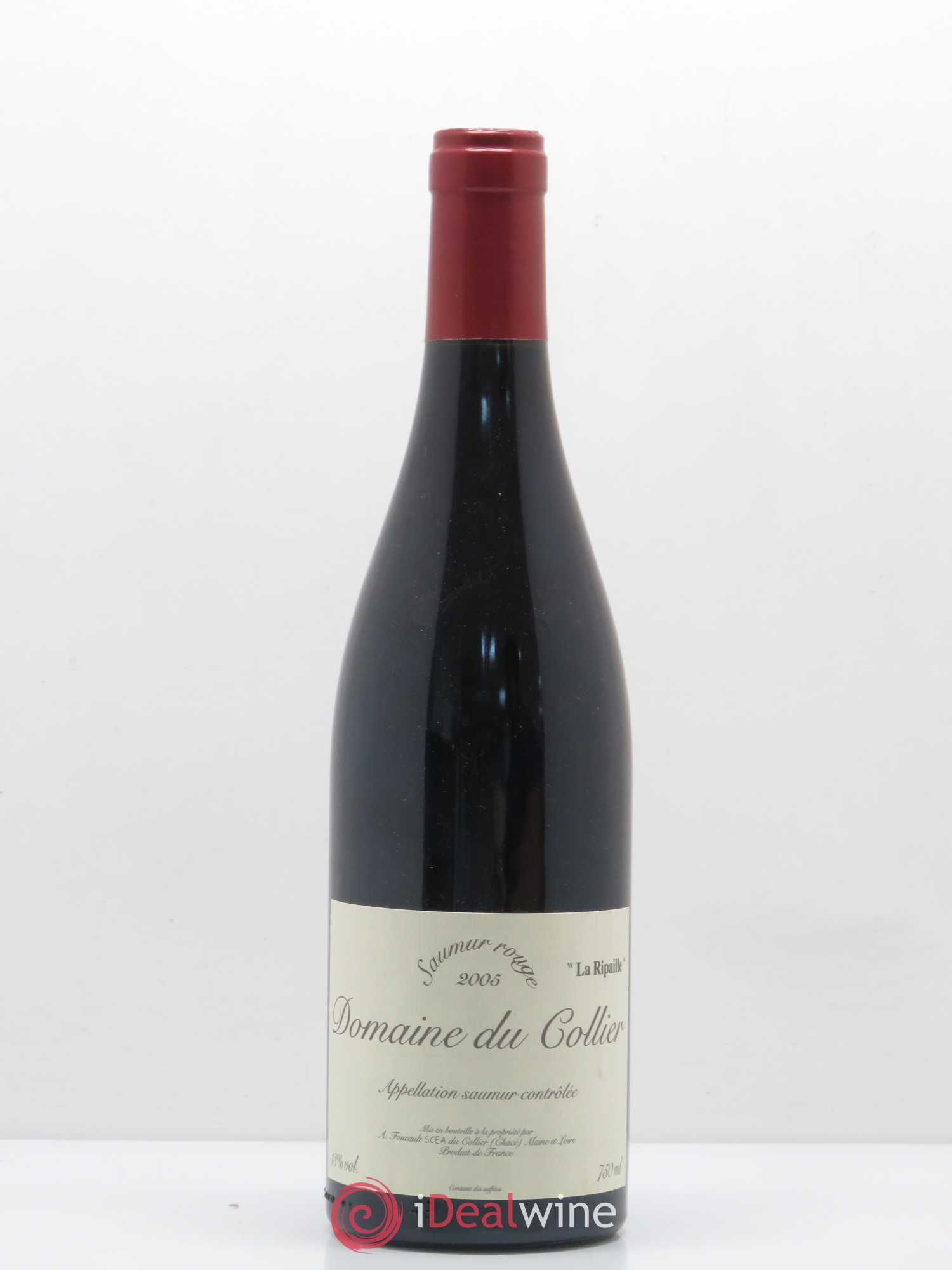 Saumur La Ripaille Domaine du Collier 2005 - Lot de 1 bouteille - 0