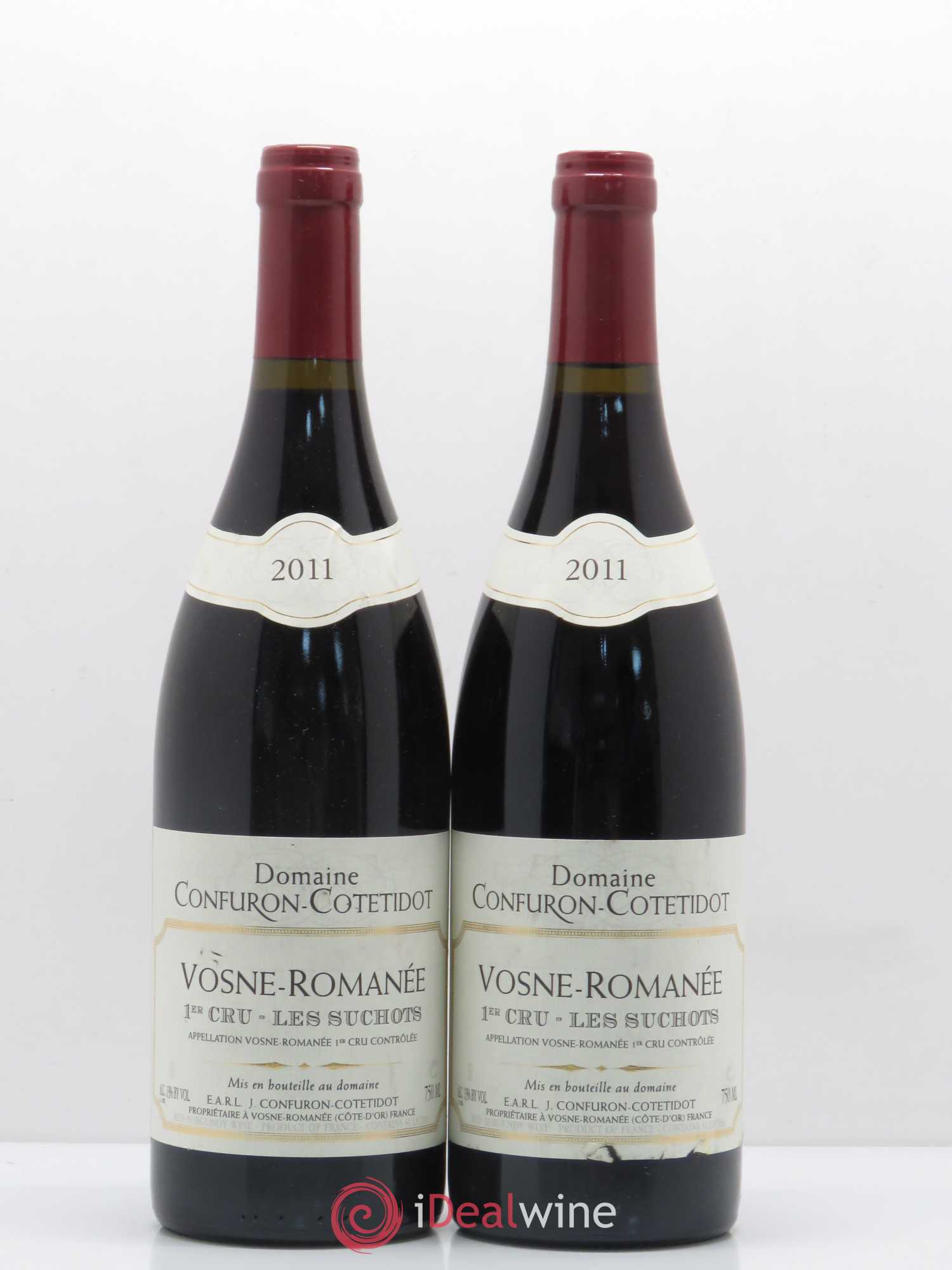 Vosne-Romanée 1er Cru Les Suchots Confuron-Cotetidot 2011 - Lot de 2 bouteilles - 0