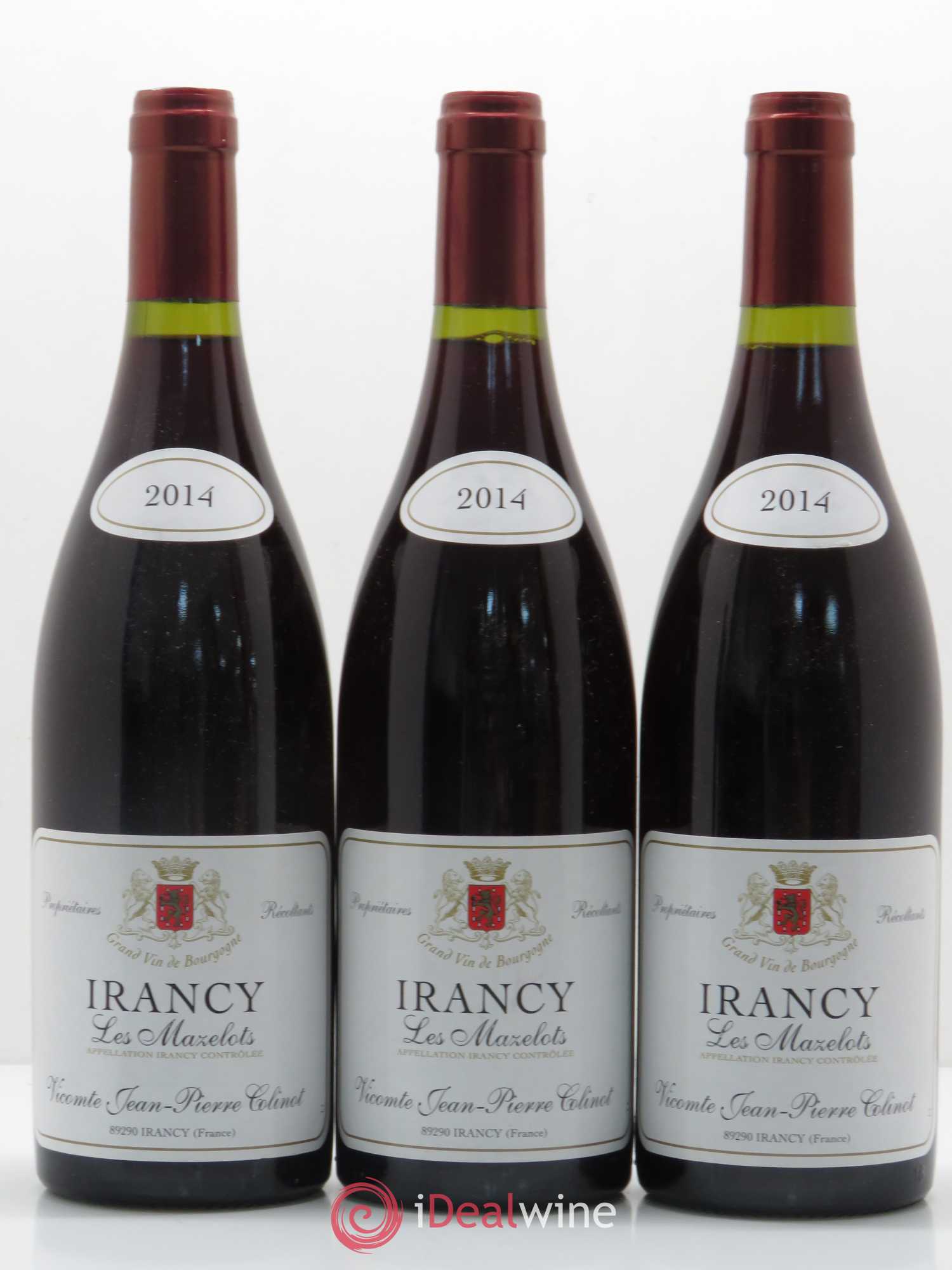 Irancy Les Mazelots Stéphanie Colinot 2014 - Lot de 3 bouteilles - 0