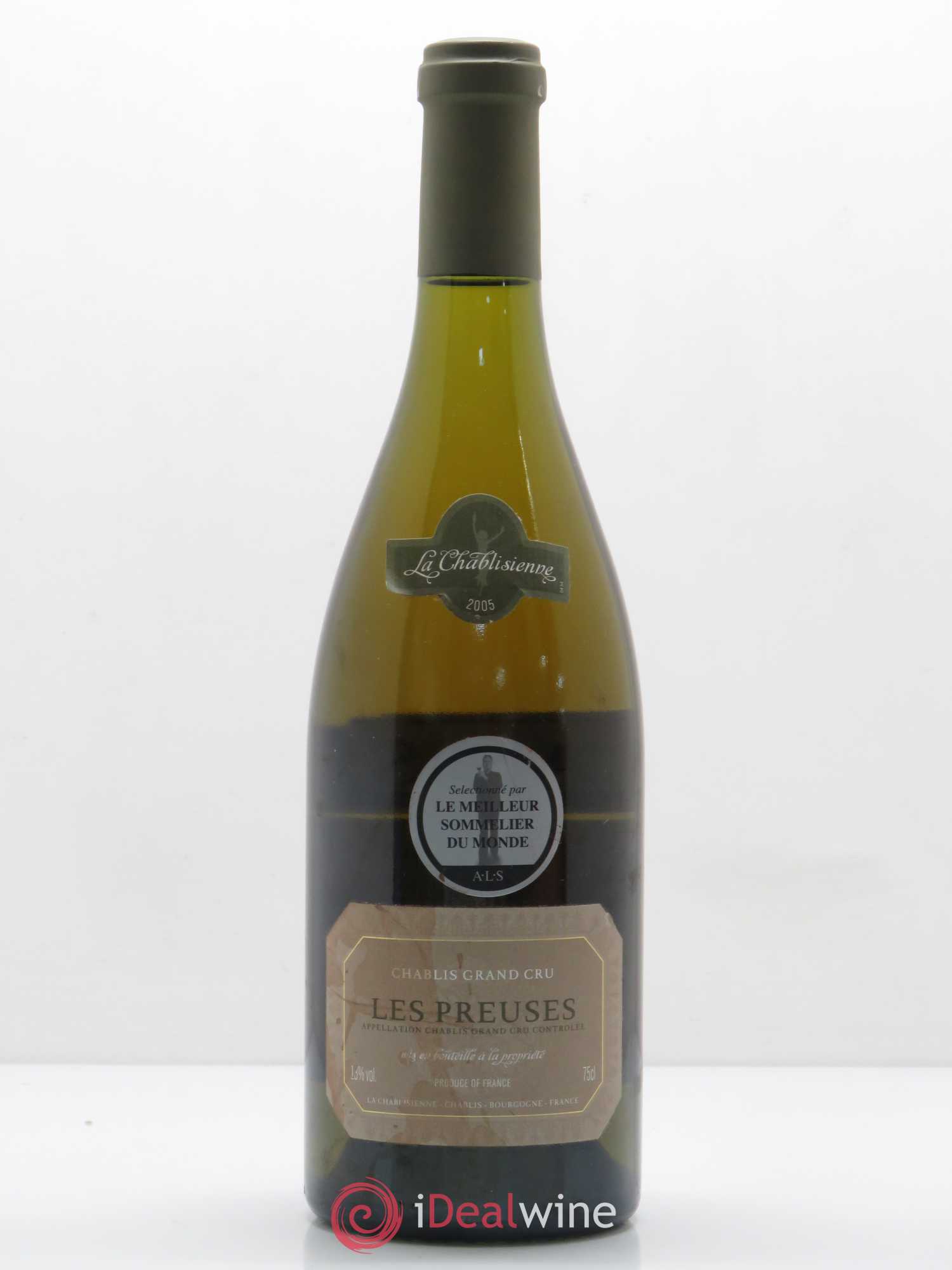Chablis Grand Cru Les Preuses La Chablisienne 2005 - Lot de 1 bouteille - 0
