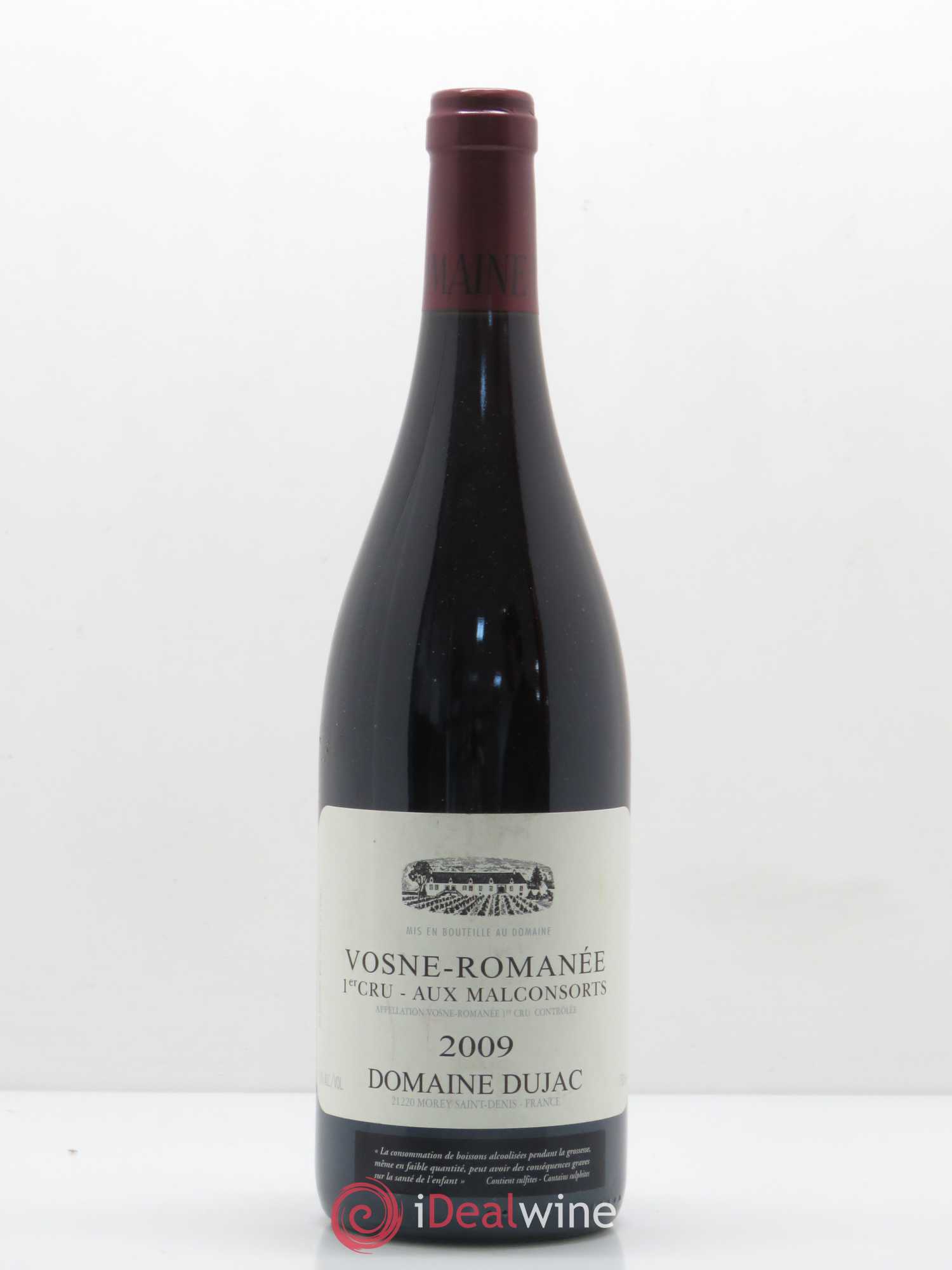 Vosne-Romanée 1er Cru Aux Malconsorts Dujac (Domaine) 2009 - Lot de 1 bouteille - 0