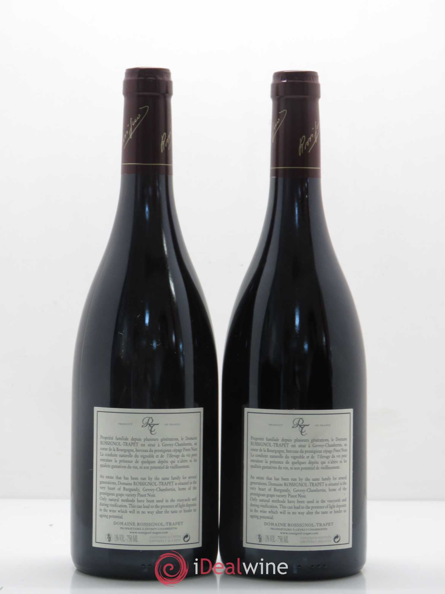 Chambertin Grand Cru Rossignol-Trapet (Domaine) 2006 - Lot de 2 bouteilles - 1
