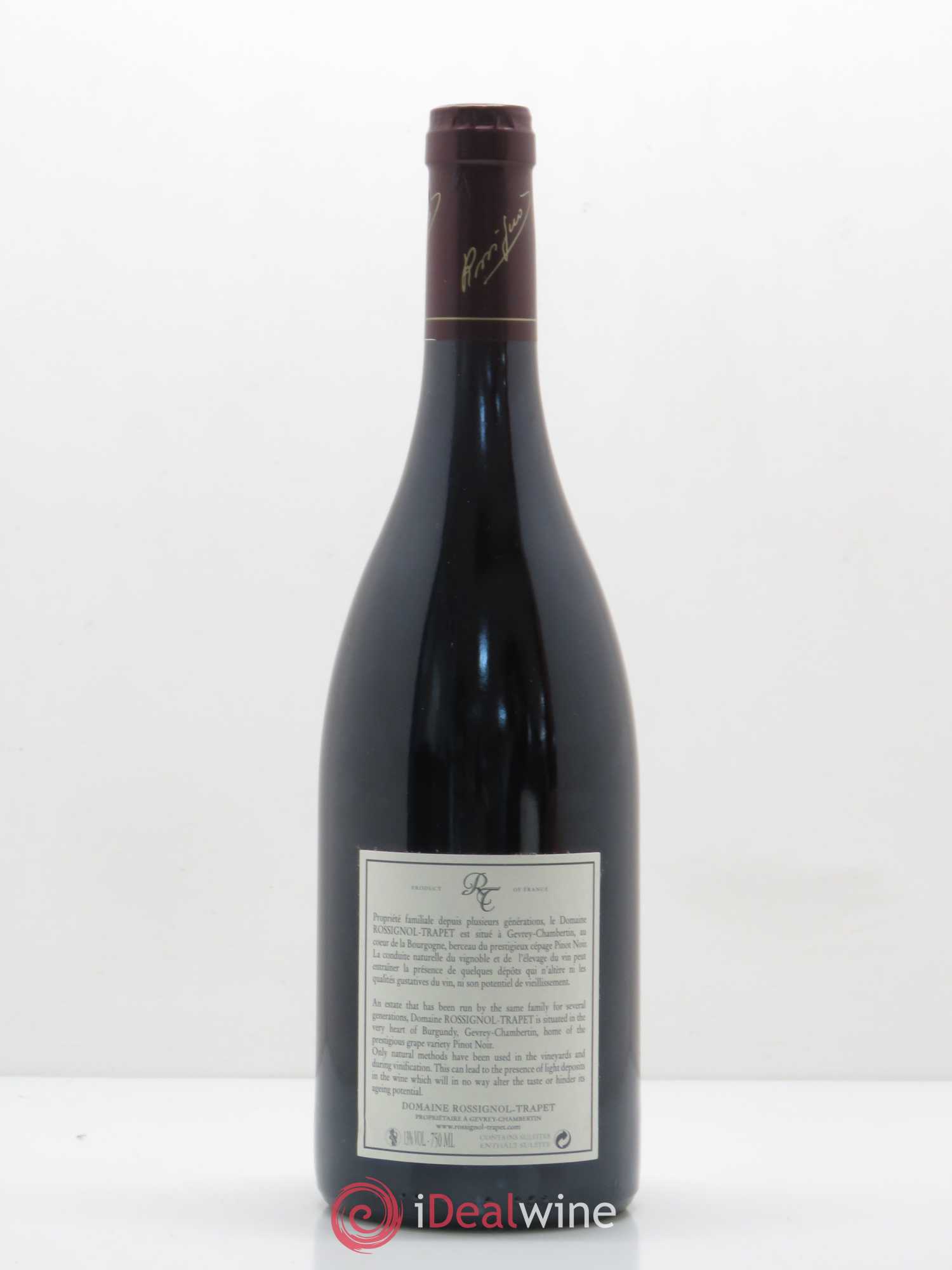 Chambertin Grand Cru Rossignol-Trapet (Domaine) 2006 - Lot de 1 bouteille - 1