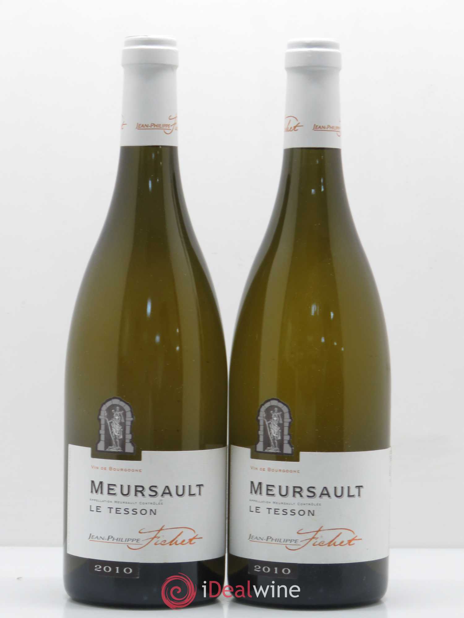 Meursault Les Tessons Jean-Philippe Fichet 2010 - Lot de 2 bouteilles - 0