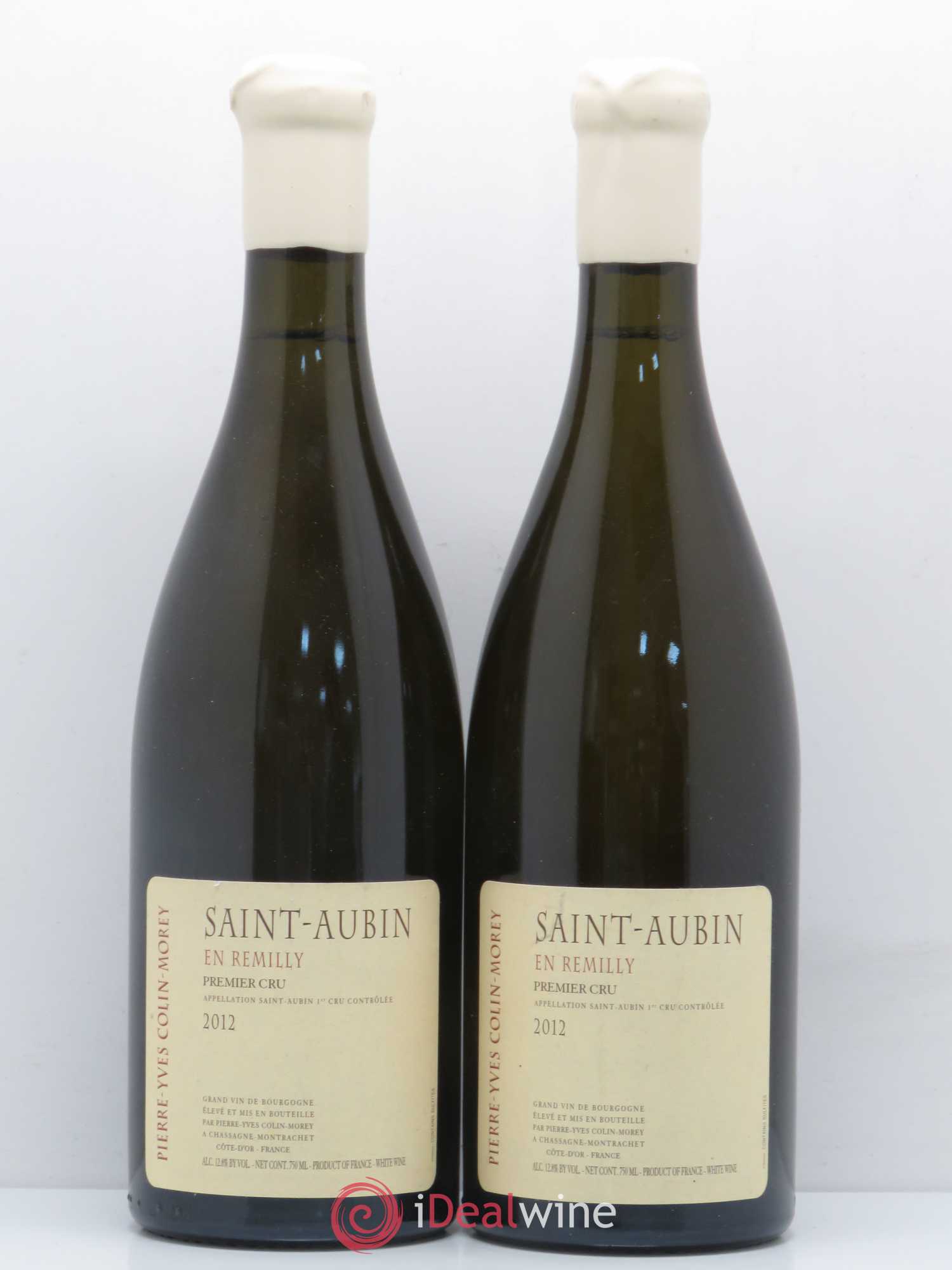 Saint-Aubin 1er Cru En Remilly Pierre-Yves Colin Morey 2012 - Lot of 2 bottles - 0