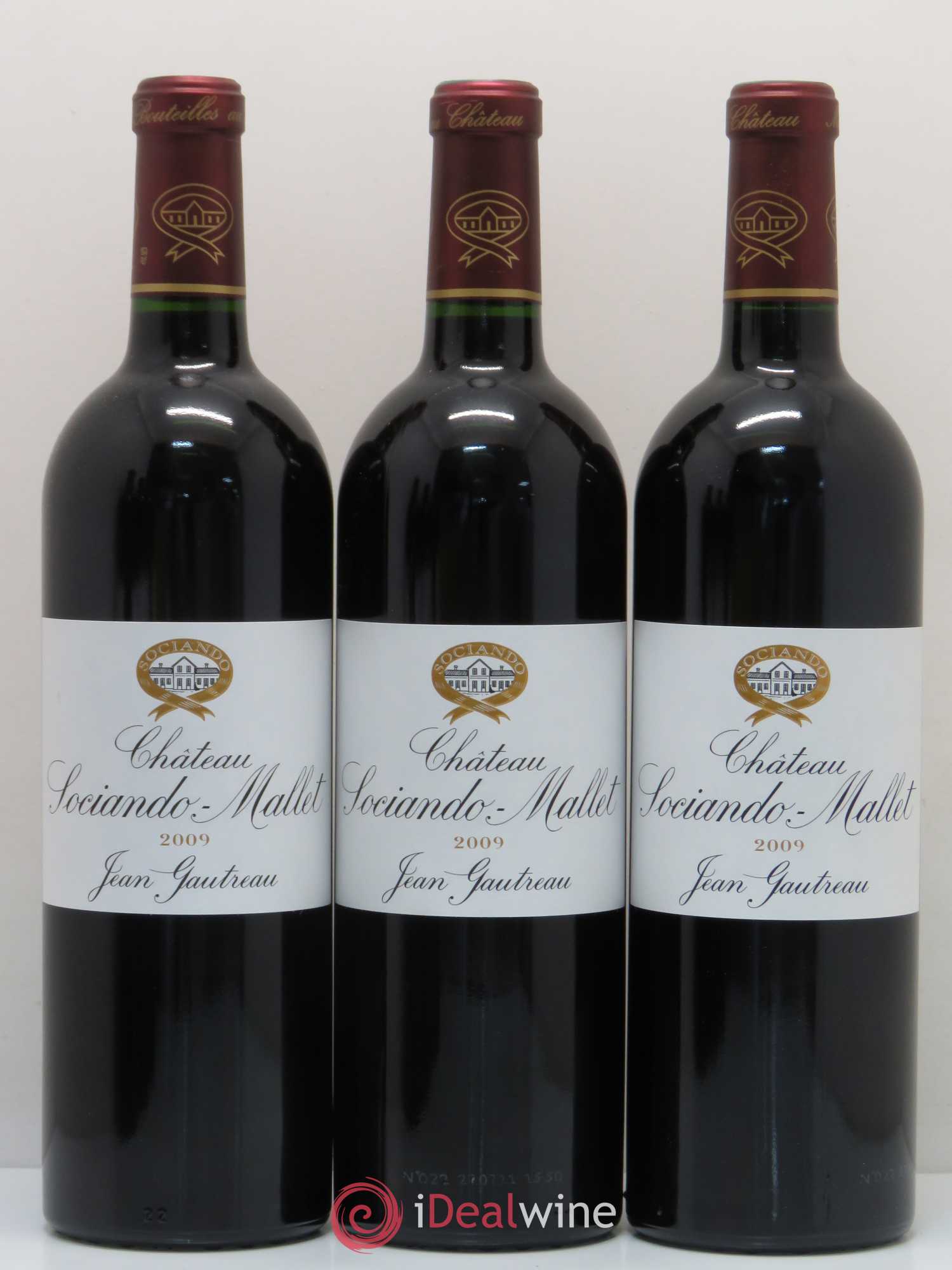 Château Sociando Mallet 2009 - Lot de 6 bouteilles - 3