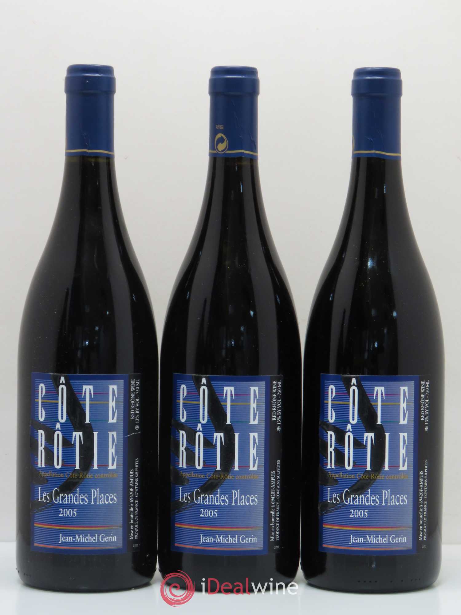 Côte-Rôtie Les Grandes Places Jean-Michel Gerin 2005 - Lotto di 6 bottiglie - 2
