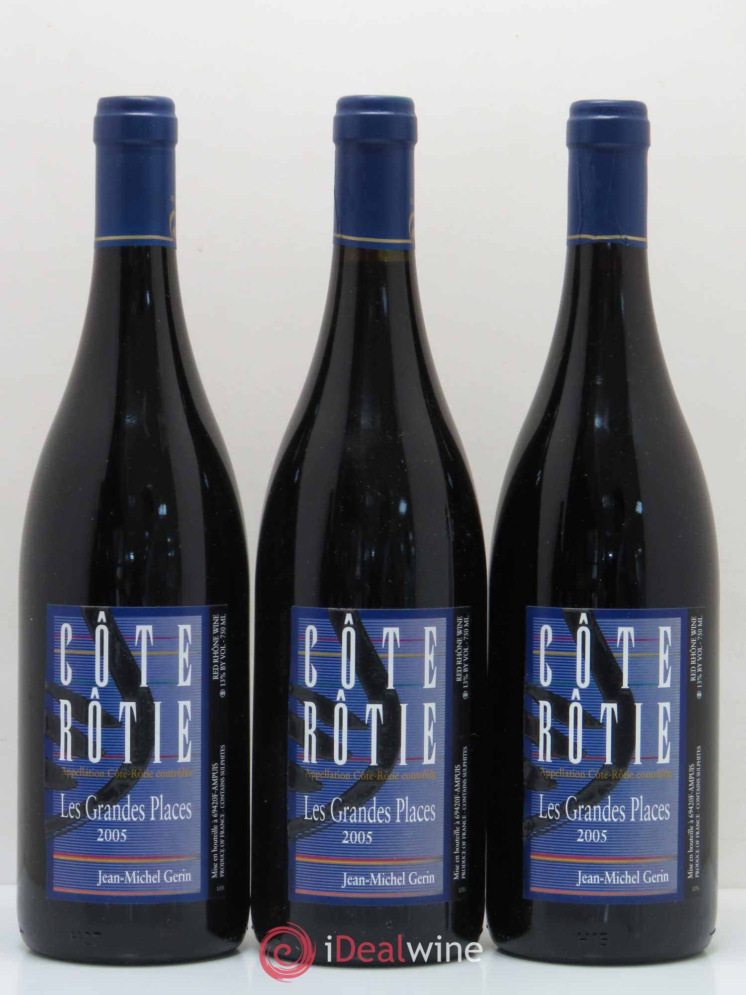 Côte-Rôtie Les Grandes Places Jean-Michel Gerin 2005 - Lot de 6 bouteilles - 2