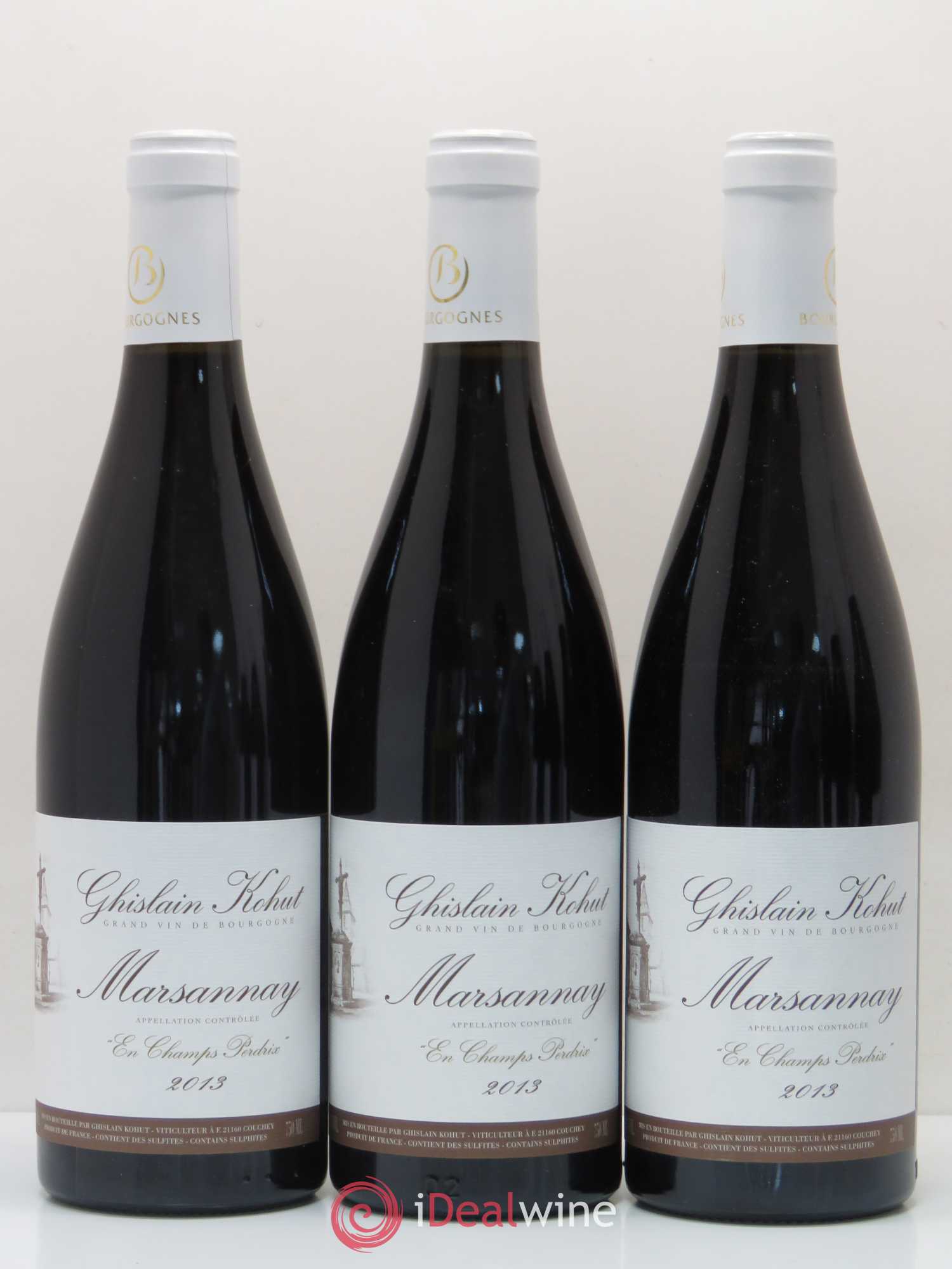 Marsannay En Champs Perdrix Ghislain Kohut 2013 - Posten von 6 Flaschen - 1