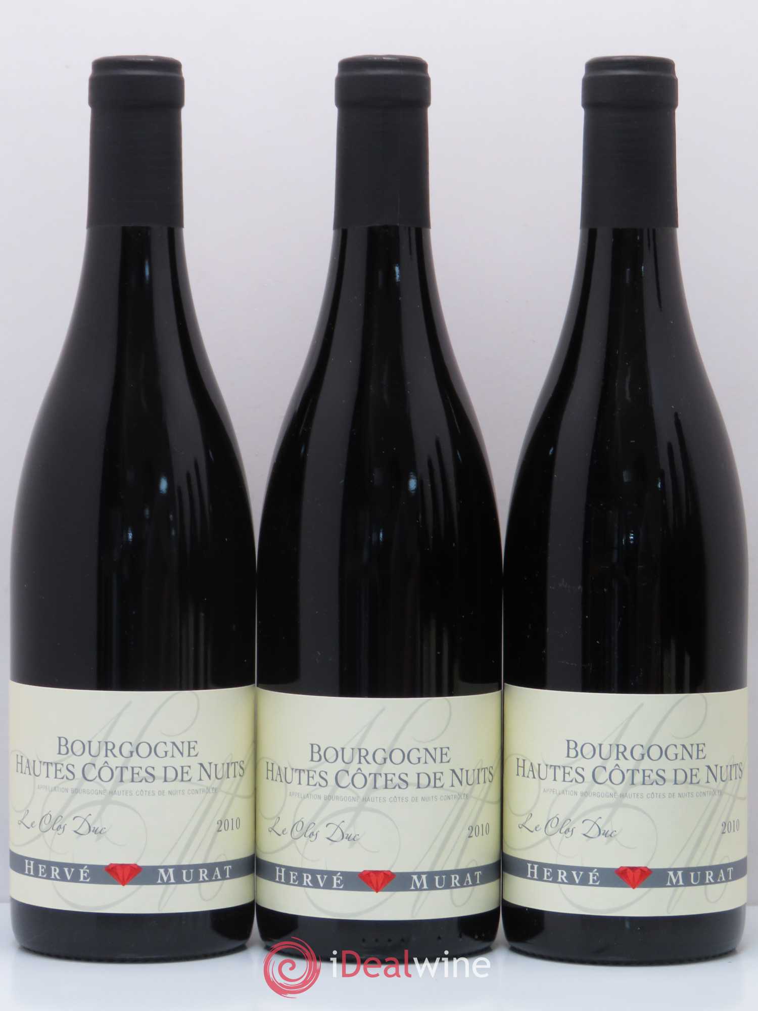 Hautes-Côtes de Nuits Le Clos Duc Hervé Murat 2010 - Posten von 6 Flaschen - 1