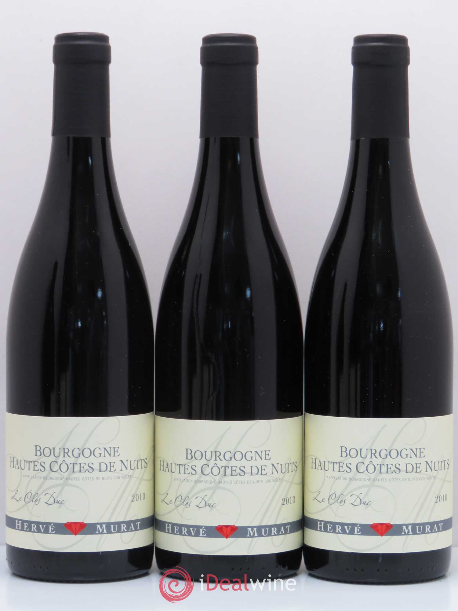 Hautes-Côtes de Nuits Le Clos Duc Hervé Murat 2010 - Posten von 6 Flaschen - 2