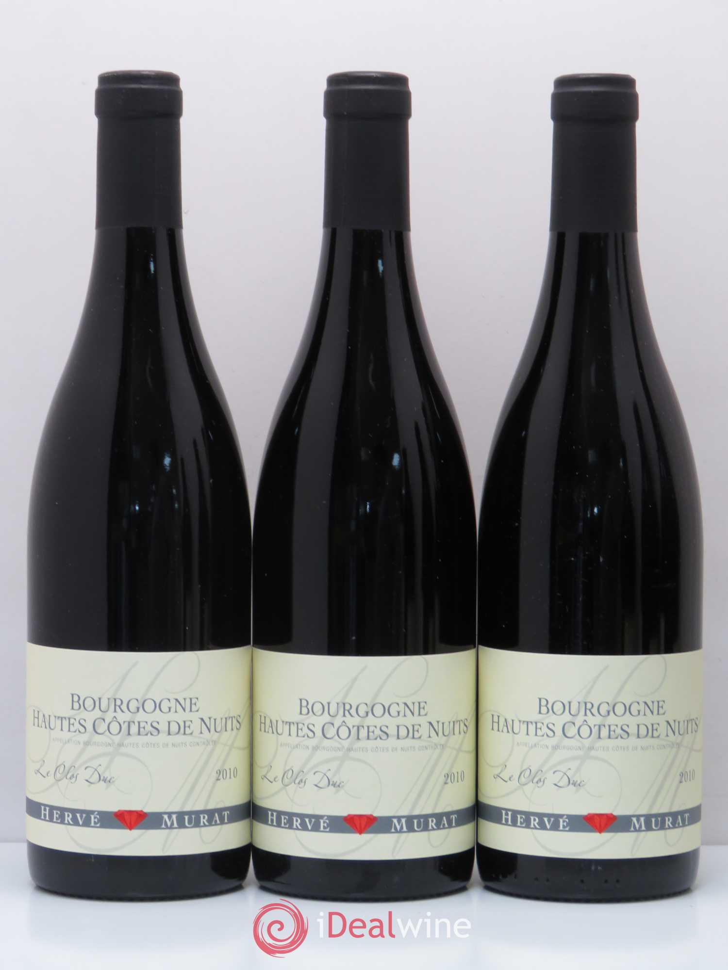 Hautes-Côtes de Nuits Le Clos Duc Hervé Murat 2010 - Lot de 6 bouteilles - 1