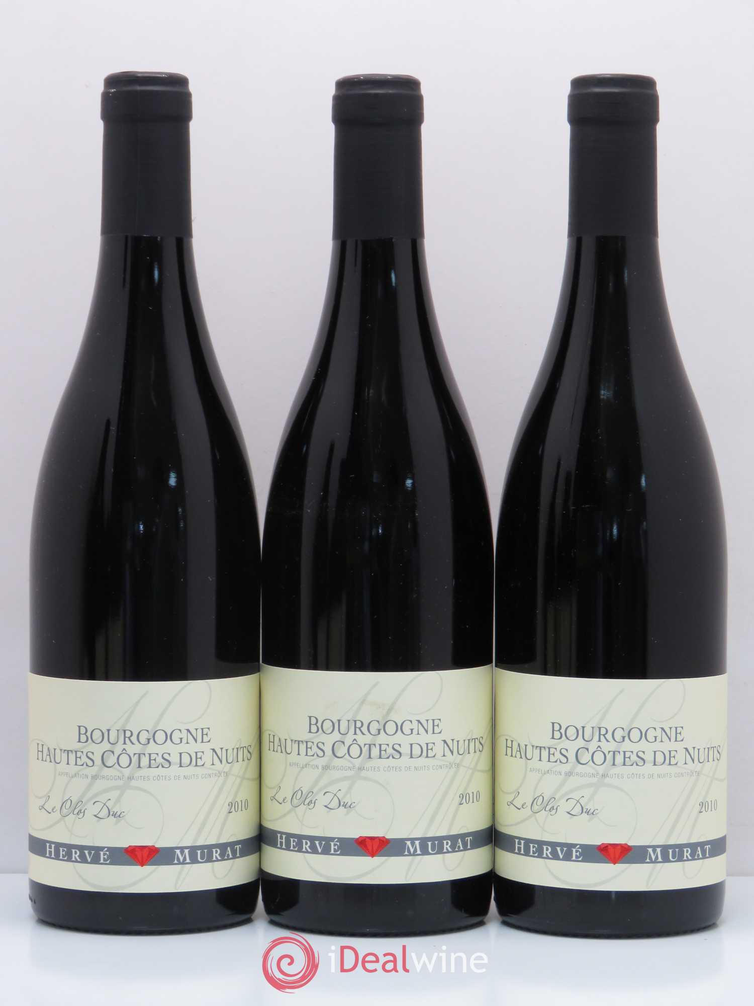 Hautes-Côtes de Nuits Le Clos Duc Hervé Murat 2010 - Lot de 6 bouteilles - 2