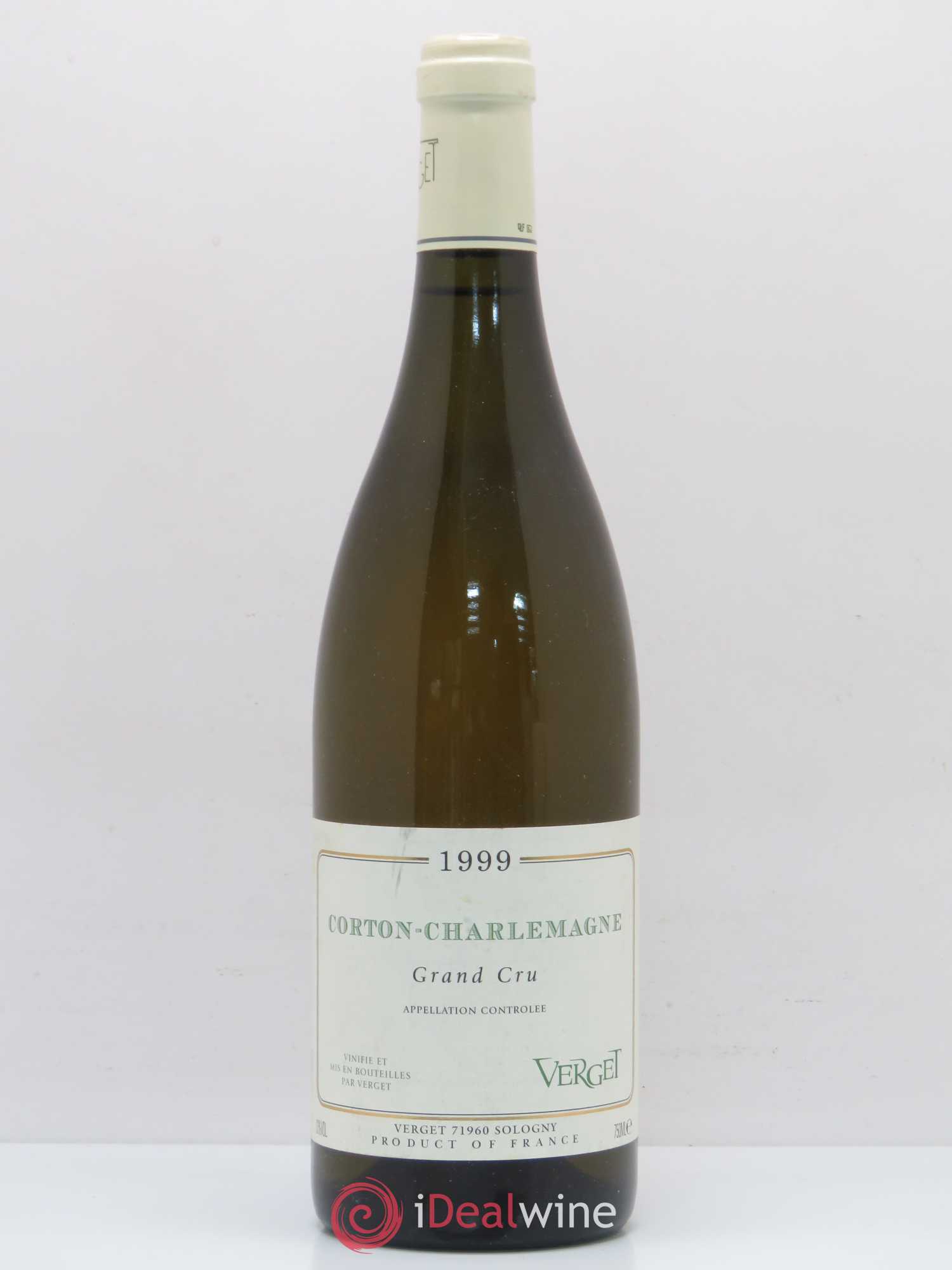 Corton-Charlemagne Grand Cru Verget 1999 - Posten von 1 Flasche - 0