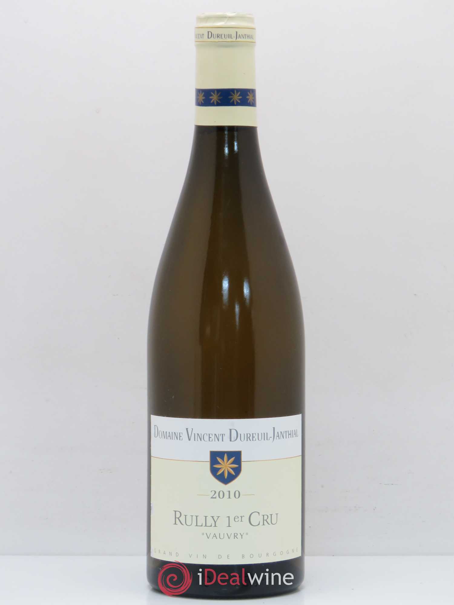Rully 1er Cru Vauvry Vincent Dureuil-Janthial 2010 - Lot de 1 bouteille - 0