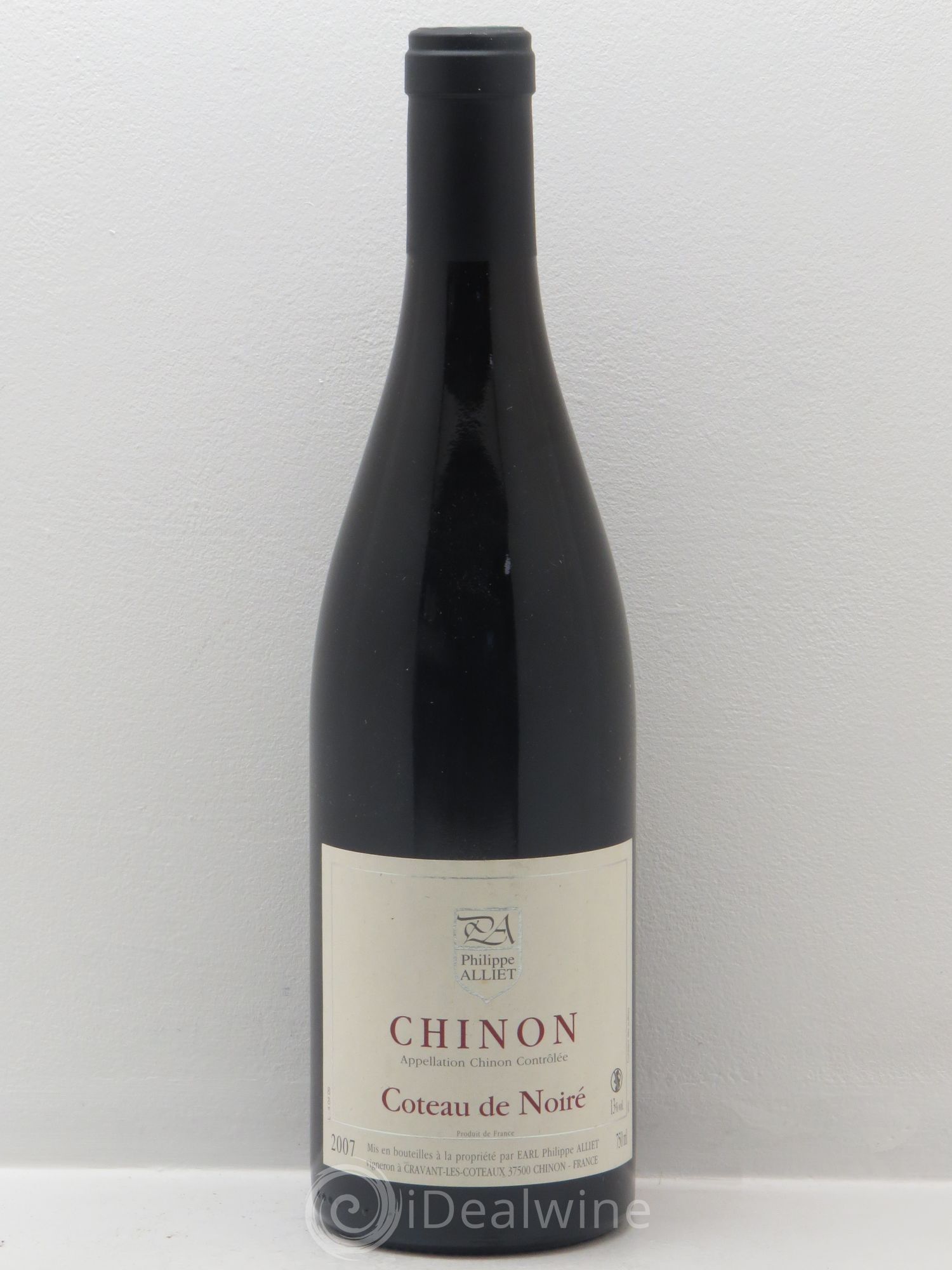 Chinon Coteau de Noiré Philippe Alliet 2007 - Lot de 1 bouteille - 0