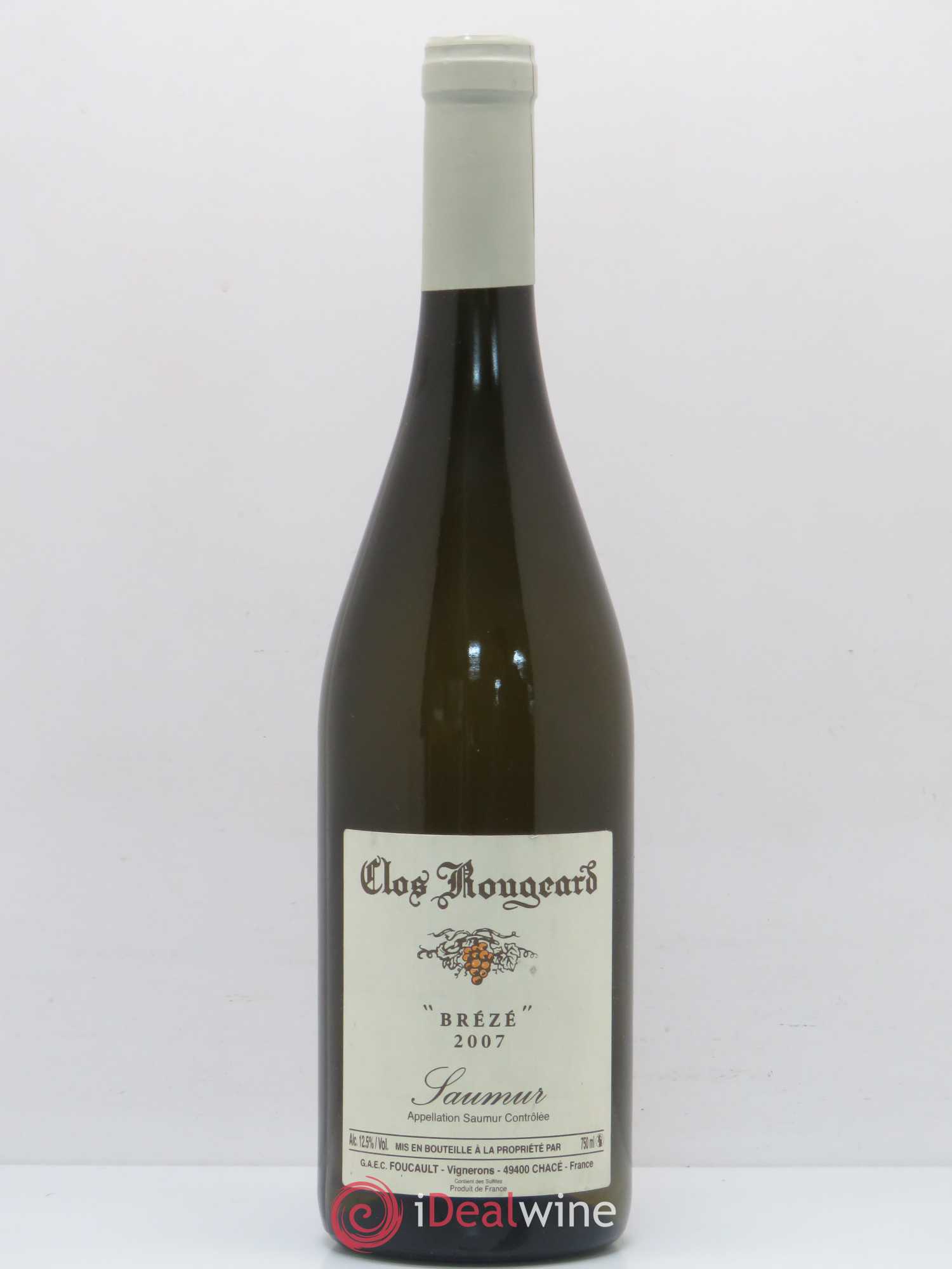 Saumur Brézé Clos Rougeard 2007 - Lot de 1 bouteille - 0