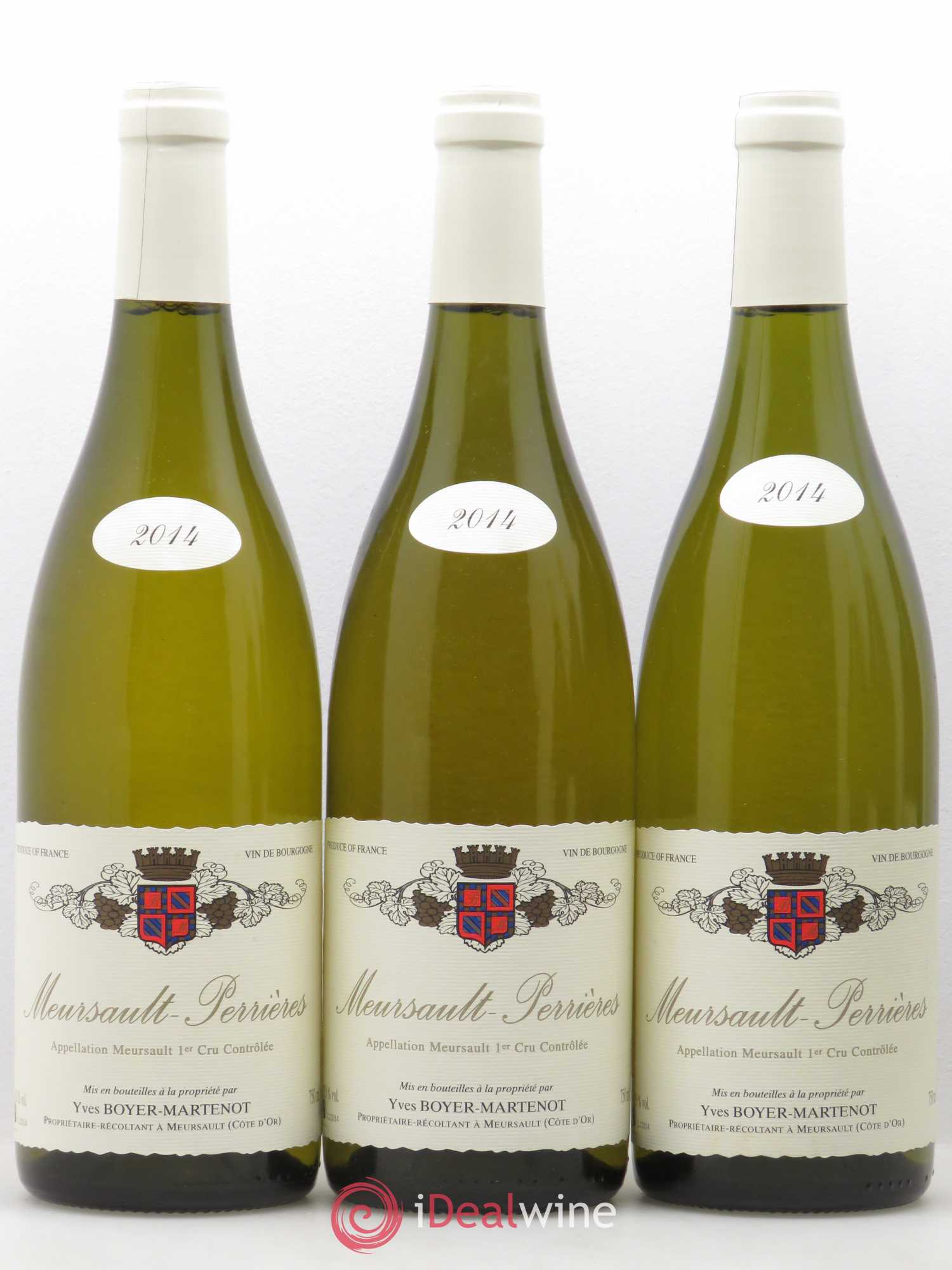 Meursault 1er Cru Les Perrieres Yves Boyer Martenot 2014 - Posten von 6 Flaschen - 1