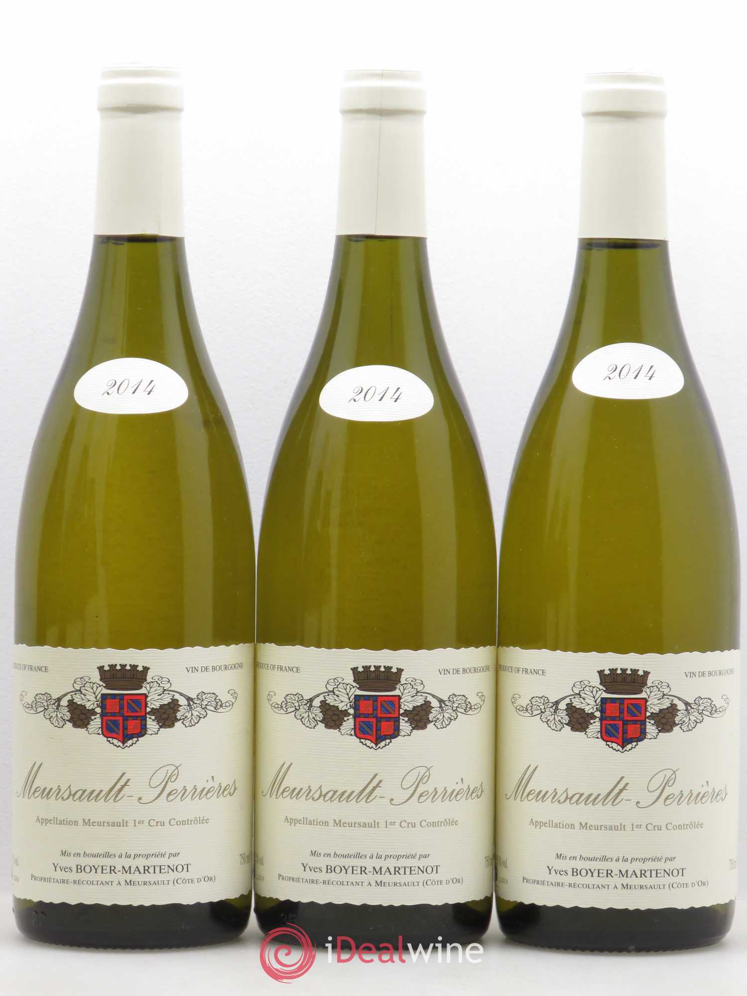 Meursault 1er Cru Les Perrieres Yves Boyer Martenot 2014 - Posten von 6 Flaschen - 2