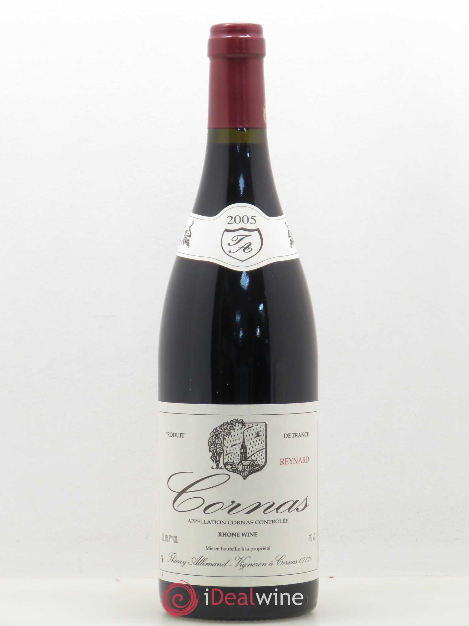 Cornas Reynard Thierry Allemand 2005 - Lot de 1 bouteille - 0