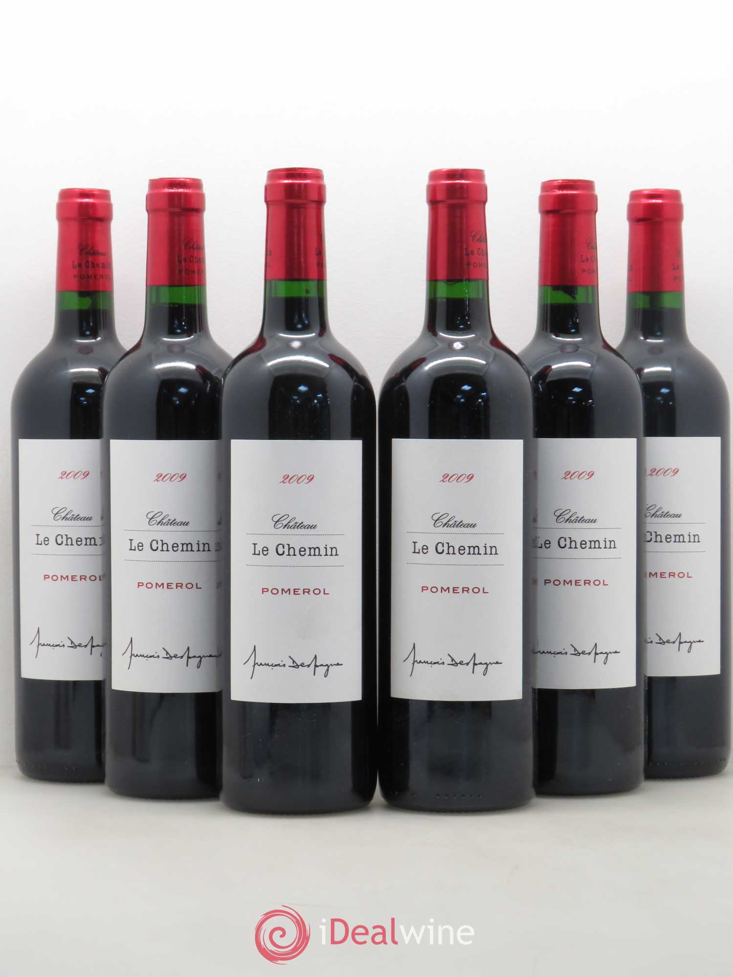Château Le Chemin 2009 - Lot de 6 bouteilles - 0