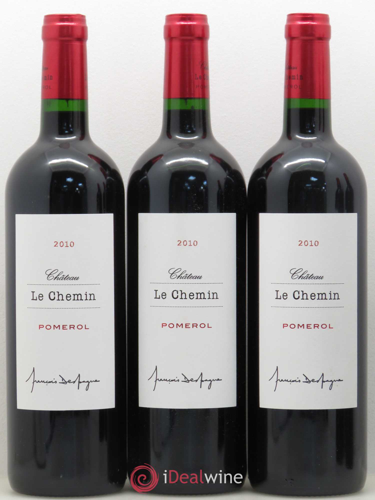 Château Le Chemin 2010 - Lot de 5 bouteilles - 1