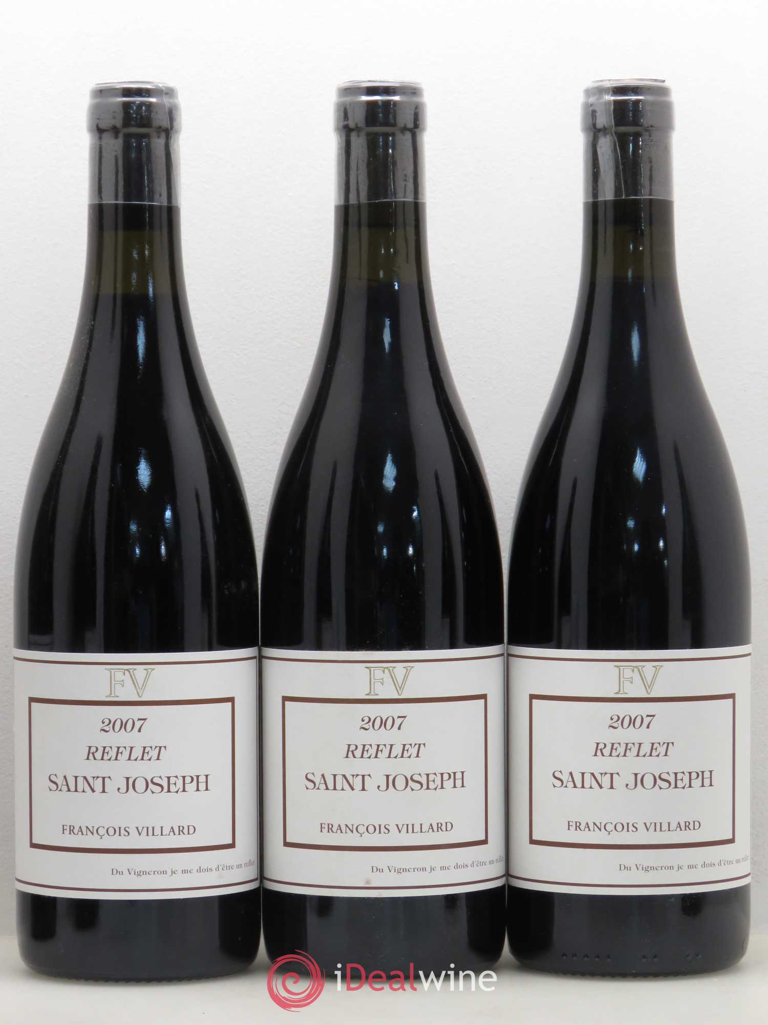 Saint-Joseph Reflet François Villard 2007 - Lot de 6 bouteilles - 2