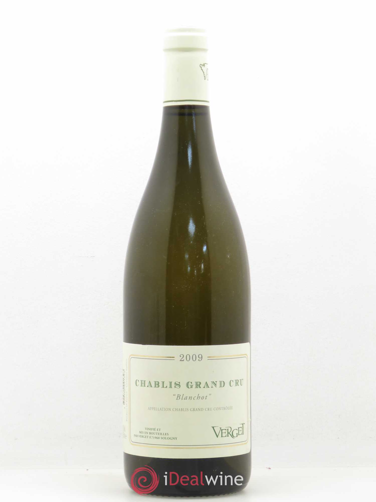 Chablis Grand Cru Blanchot Verget 2009 - Posten von 1 Flasche - 0