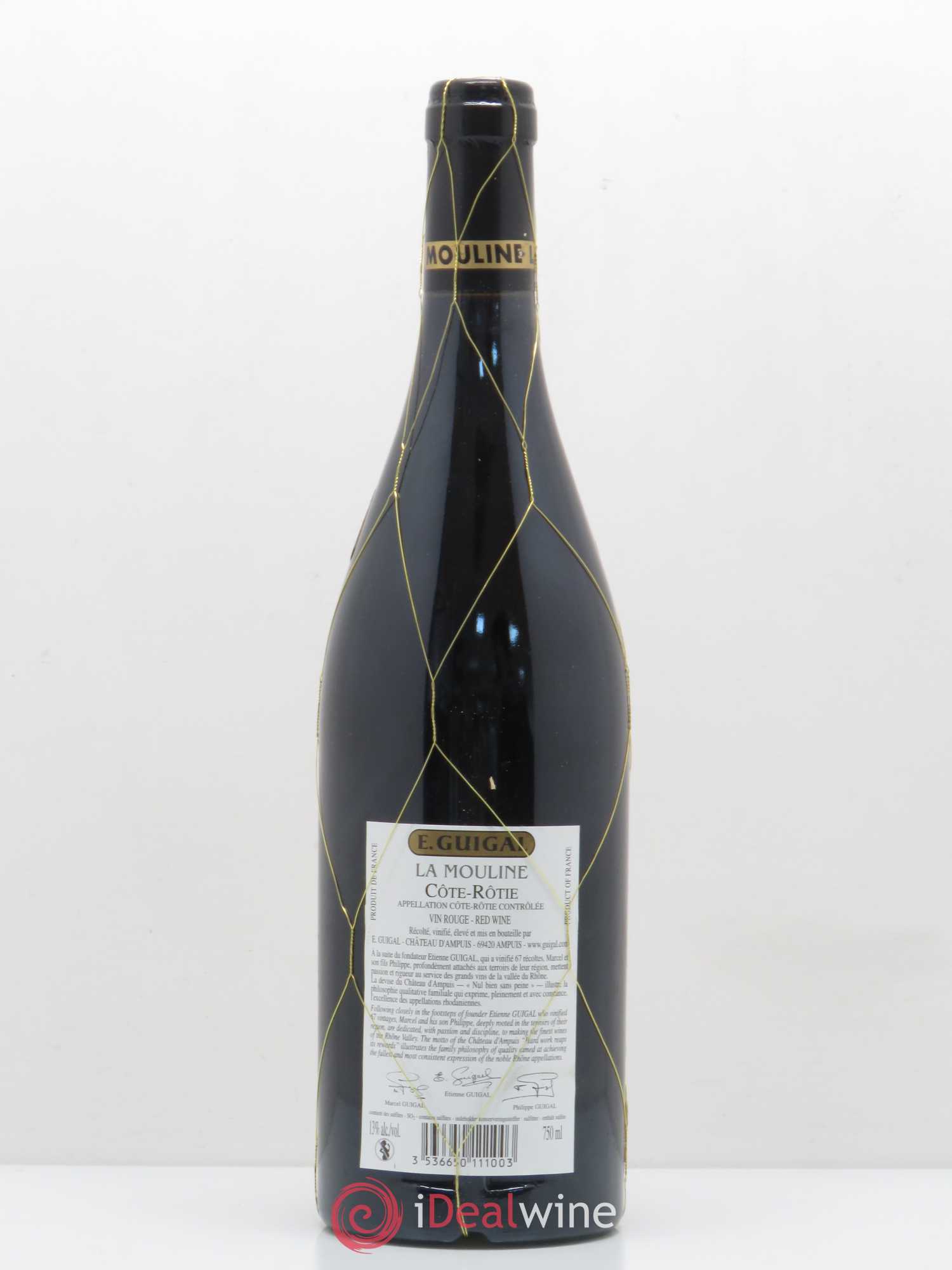 Côte-Rôtie La Mouline Guigal 2005 - Lot de 1 bouteille - 1