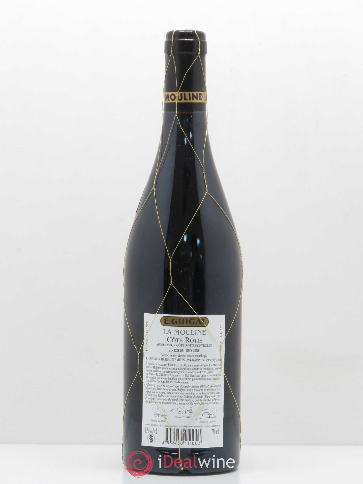 Côte-Rôtie La Mouline Guigal 2005 - Lot de 1 bouteille - 1