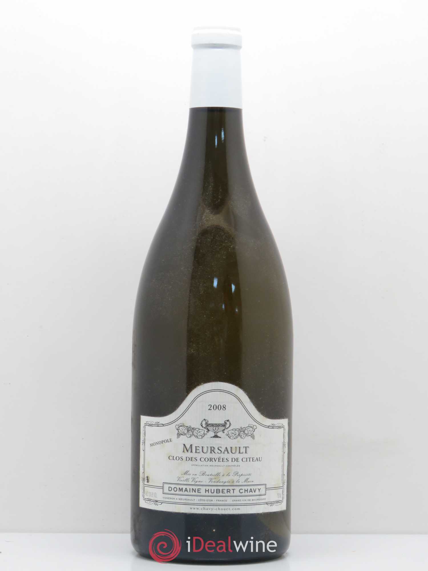 Meursault Clos des Corvées des Citeau Domaine Chavy-Chouet 2008 - Posten von 1 Magnum - 0