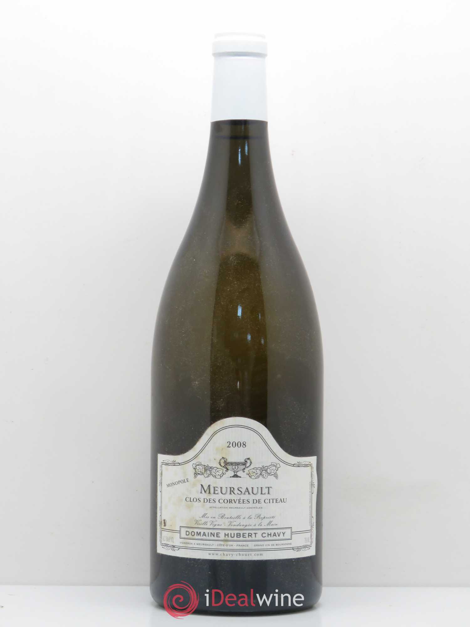 Meursault Clos des Corvées de Citeau Domaine Chavy-Chouet 2008 - Posten von 1 Magnum - 0