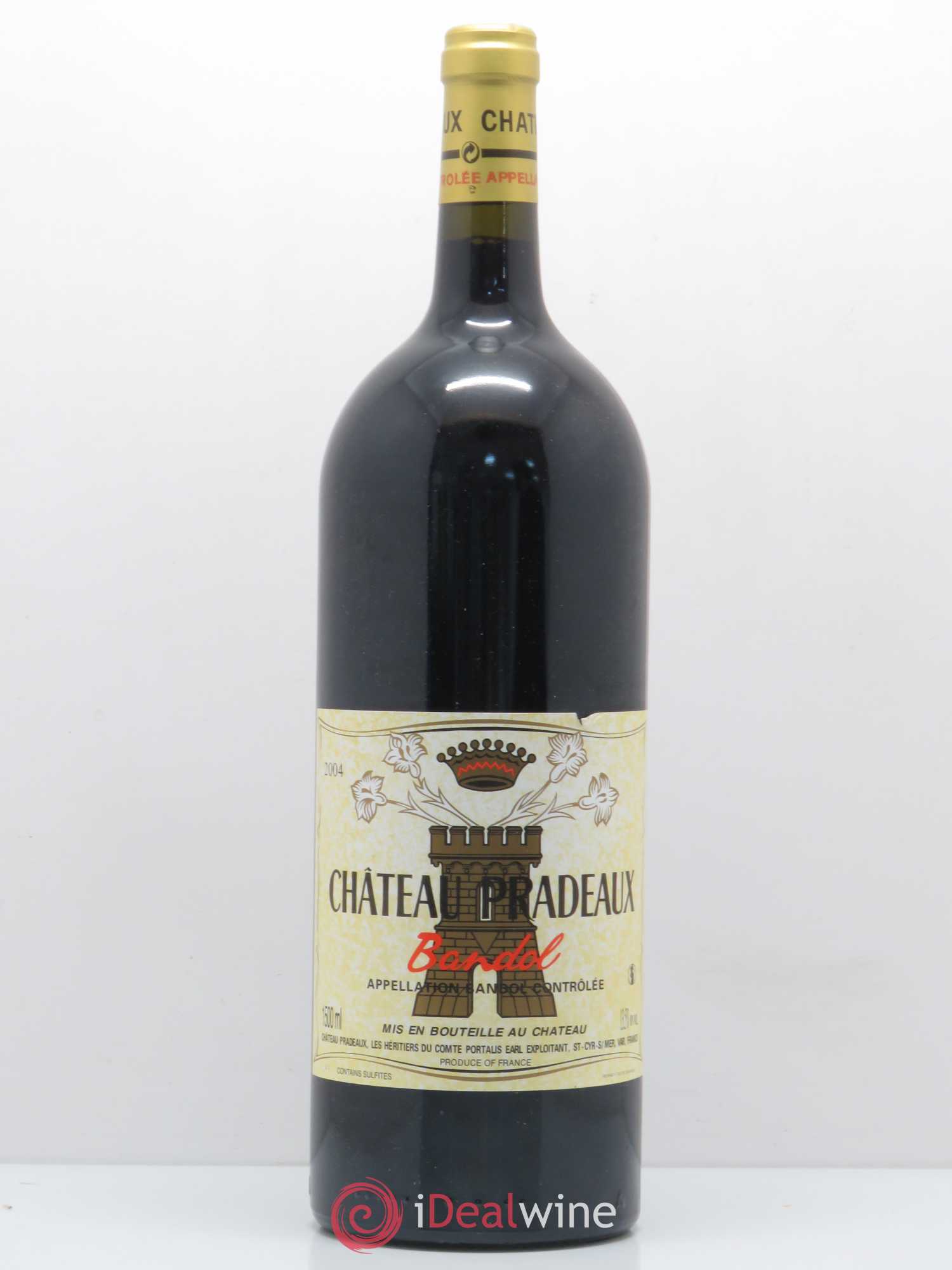Bandol Château Pradeaux Famille Portalis 2004 - Lot de 1 magnum - 0