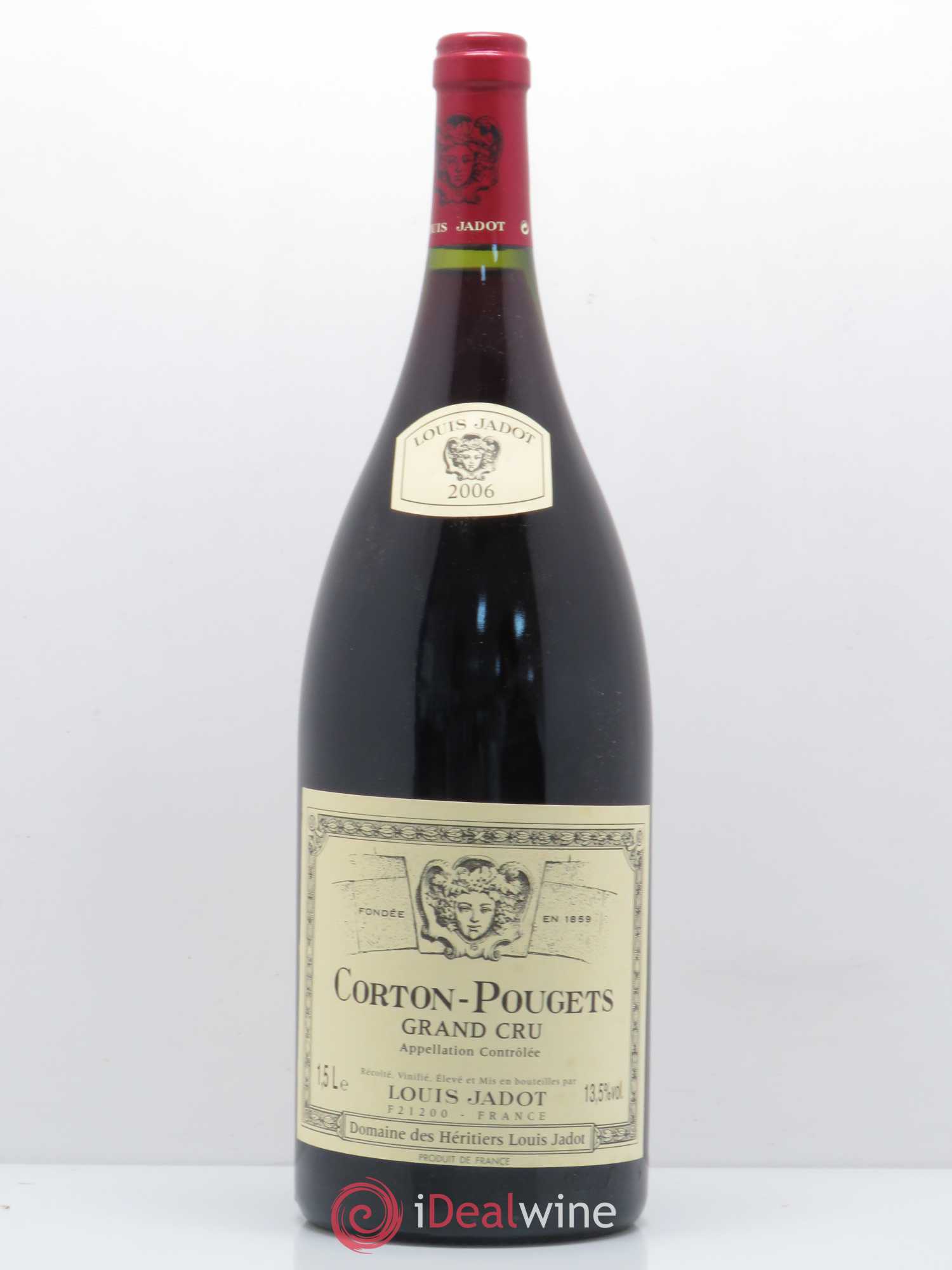 Corton Grand Cru Pougets Maison Louis Jadot 2006 - Lot de 1 magnum - 0