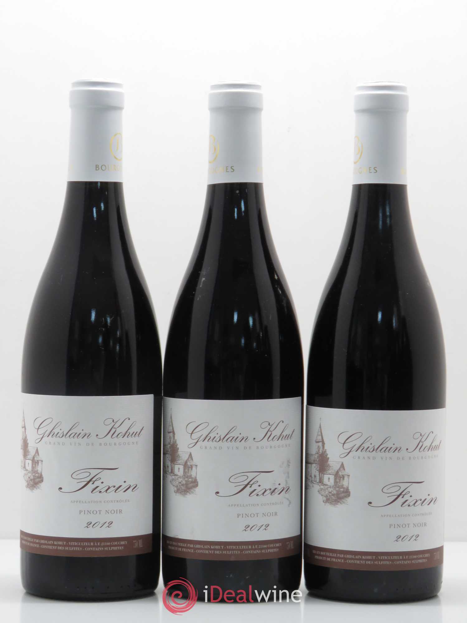 Fixin Ghislain Kohut 2012 - Lot de 12 bouteilles - 3