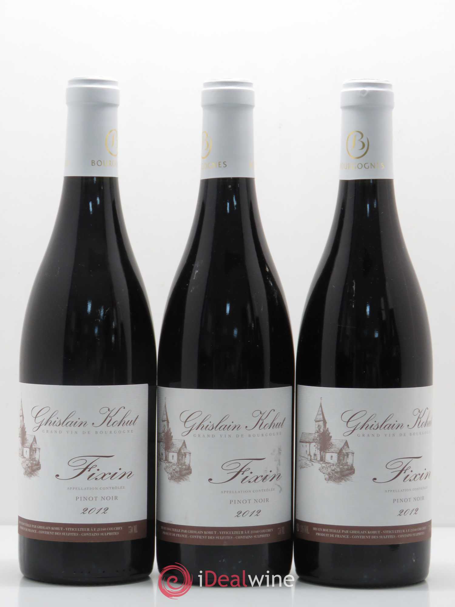 Fixin Ghislain Kohut 2012 - Lot de 12 bouteilles - 4