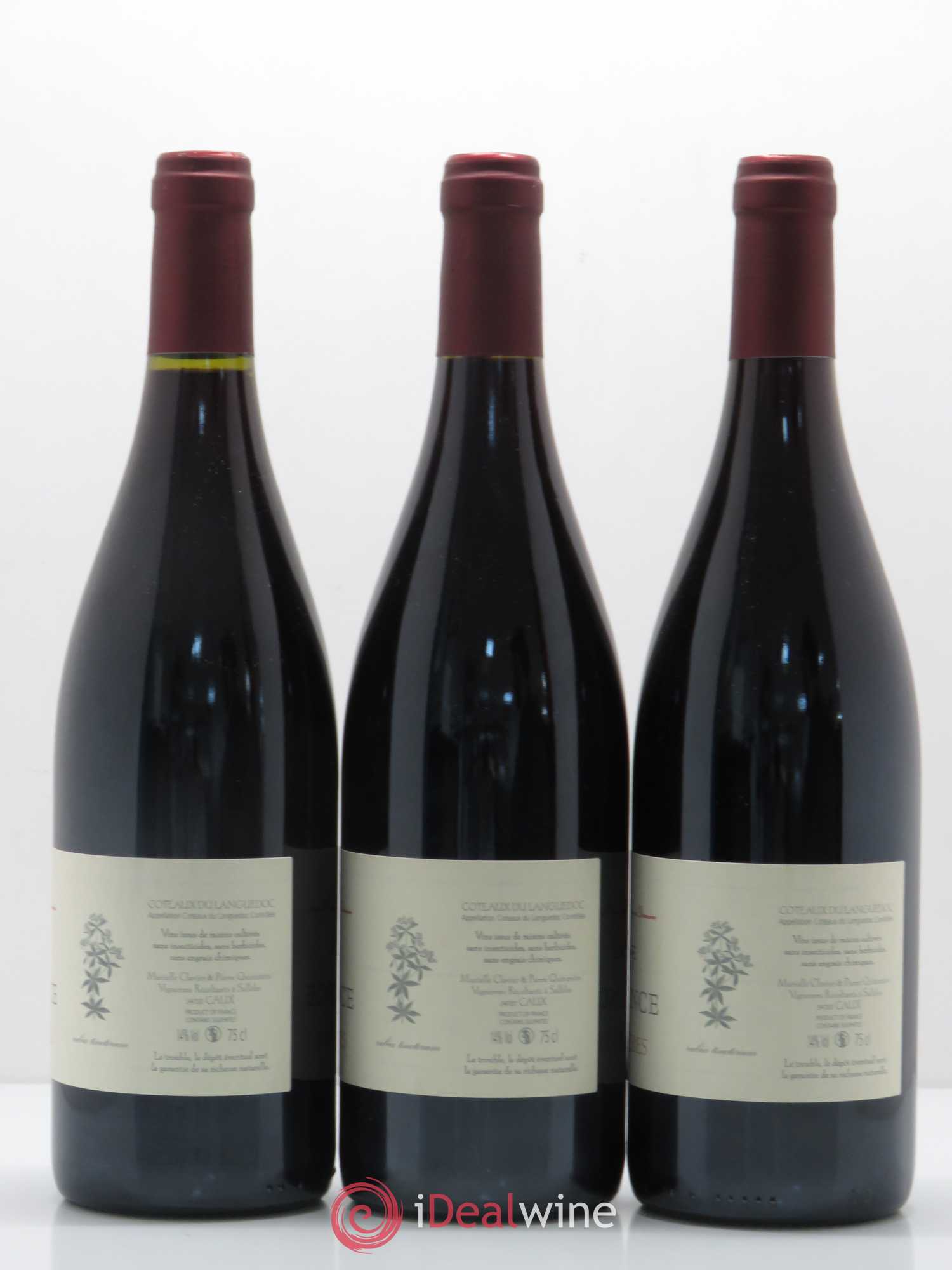 Coteaux du Languedoc Les Armières Domaine de la Garance 2007 - Posten von 3 Flaschen - 1