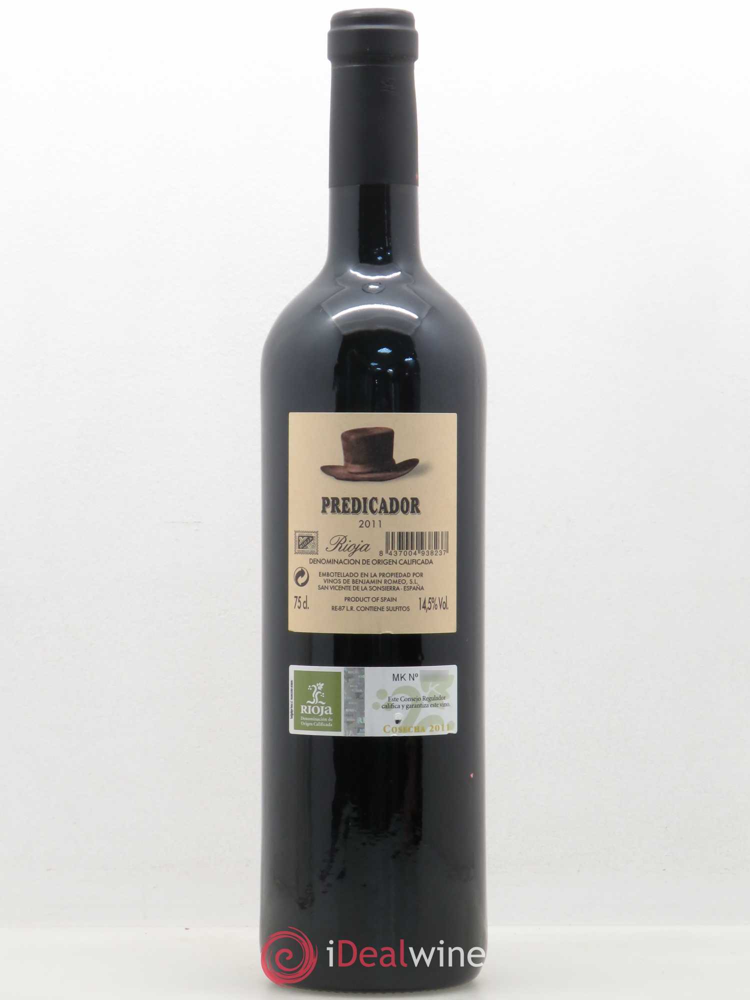 Rioja DOCA Benjamin Romeo Predicador 2011 - Lot of 1 bottle - 1