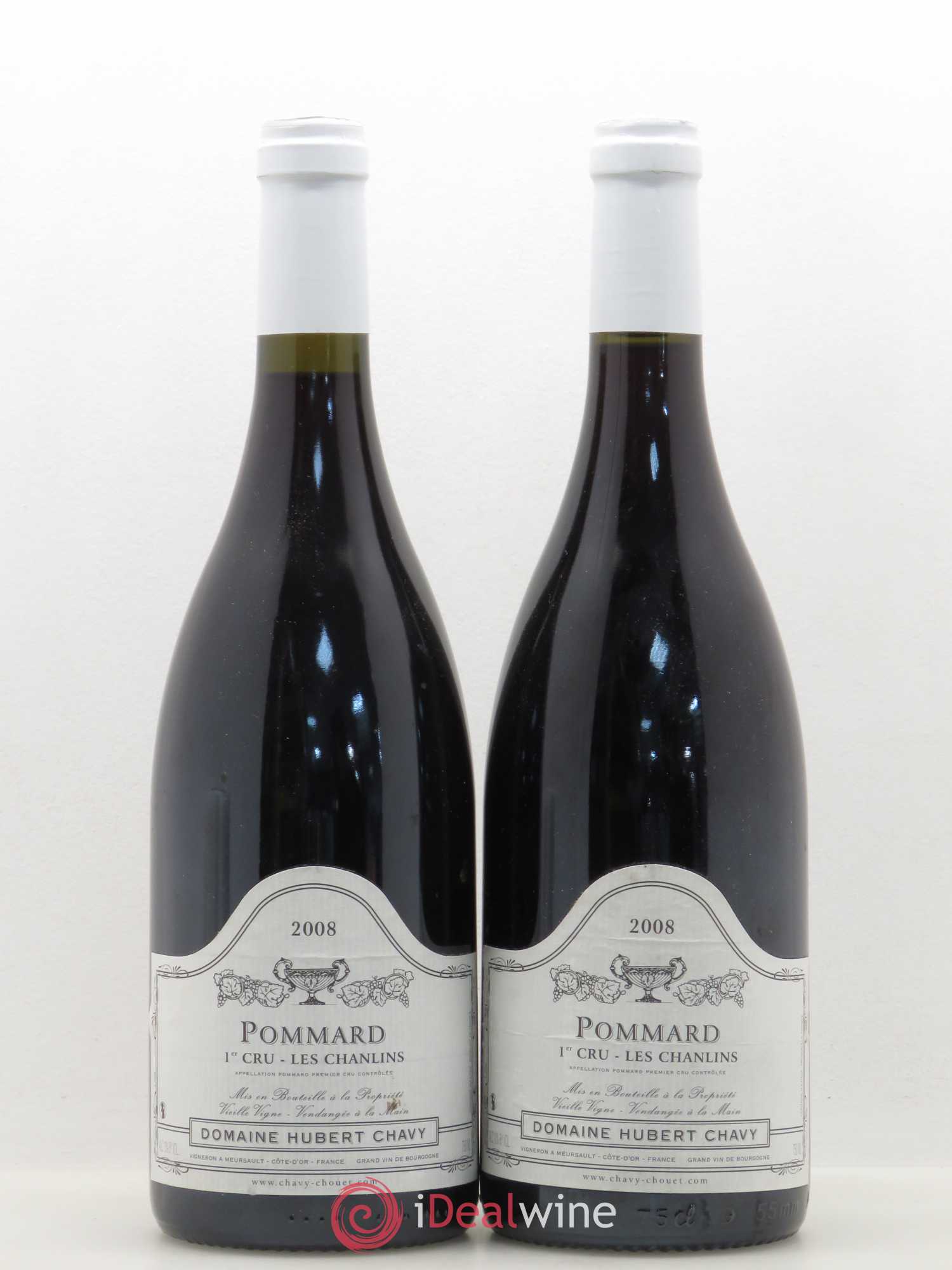 Pommard 1er Cru Les Chanlins Domaine Hubert Chavy 2008 - Posten von 2 Flaschen - 0